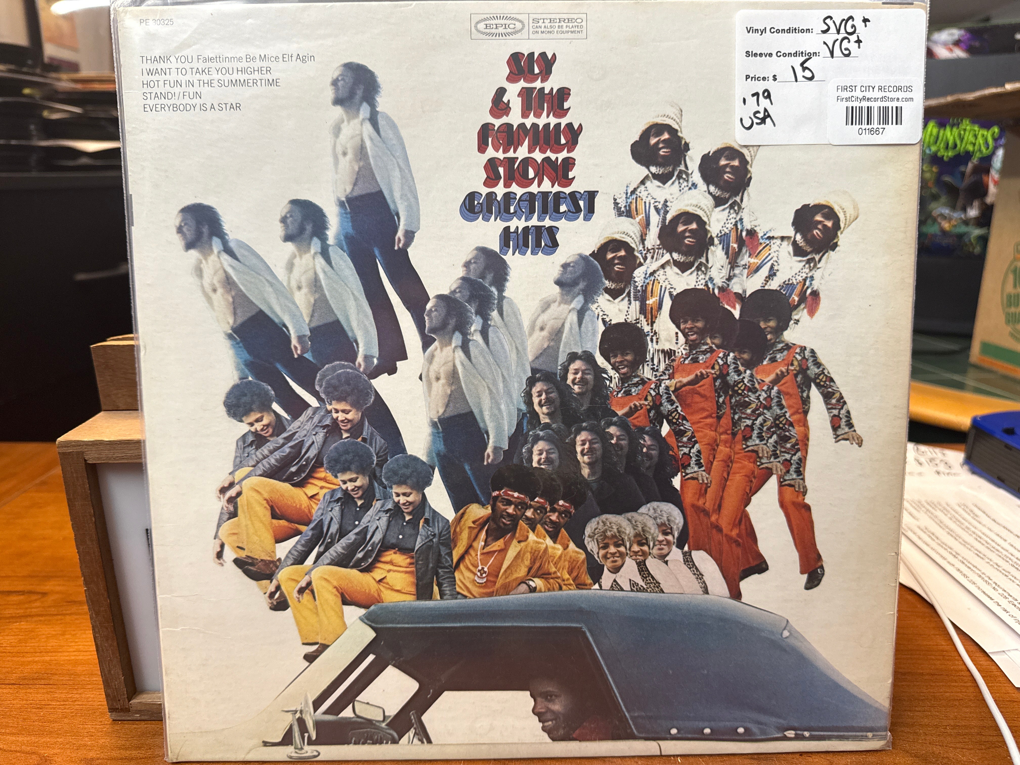 Sly & The Family Stone - Greatest Hits (1979, USED)