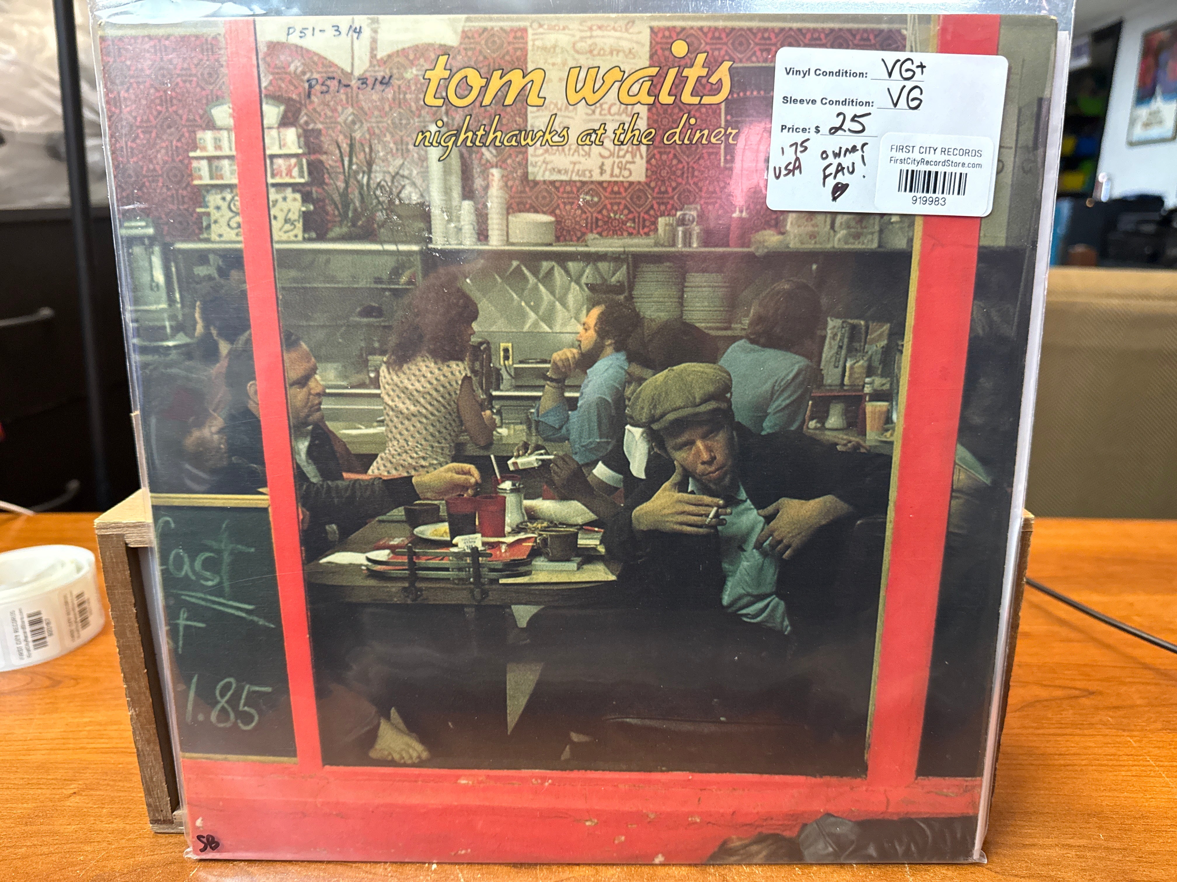 Tom Waits - Nighthawks at the Diner (1975, USED)