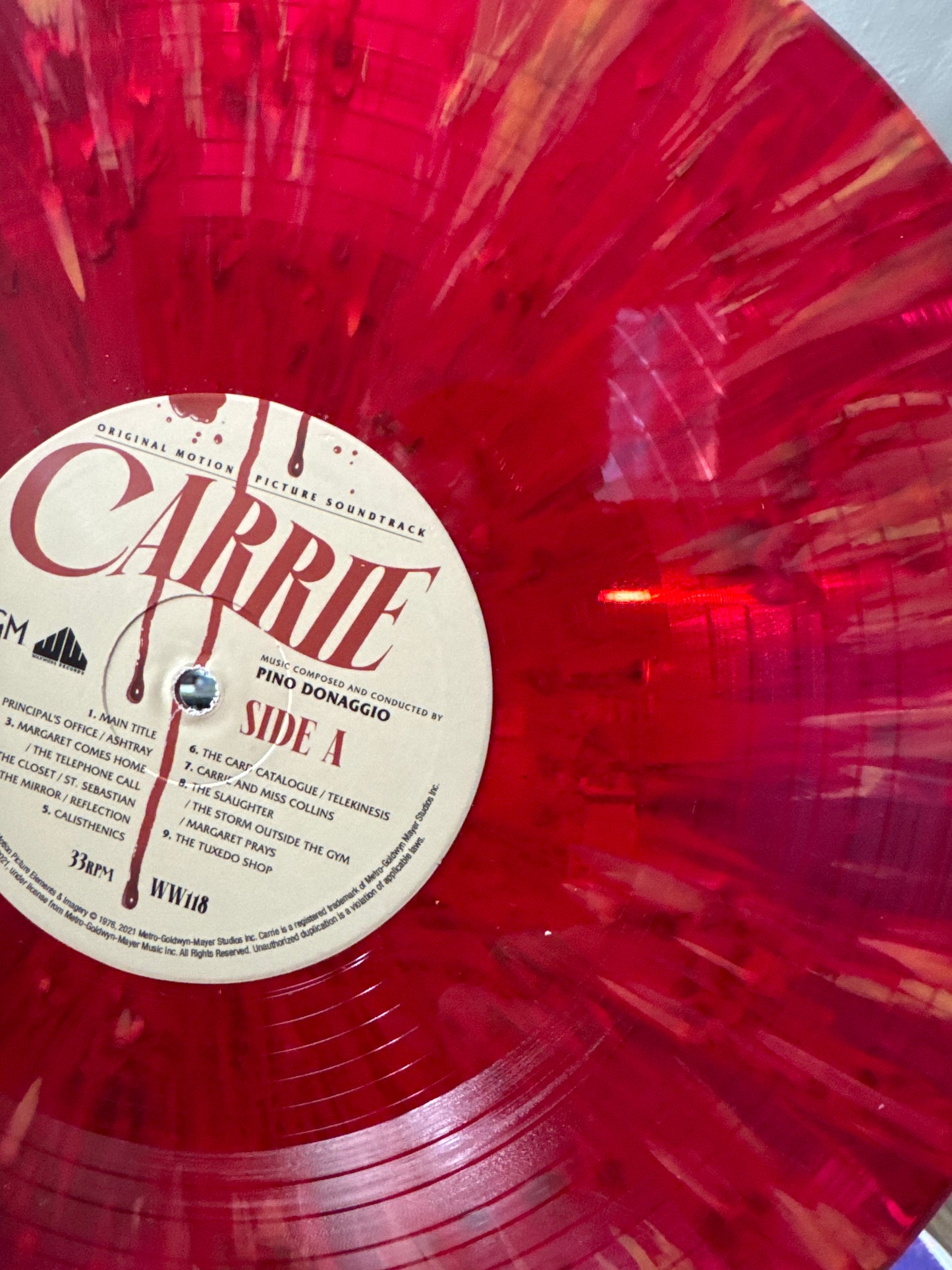 Waxwork Records: CARRIE (Subscriber Variant, USED)