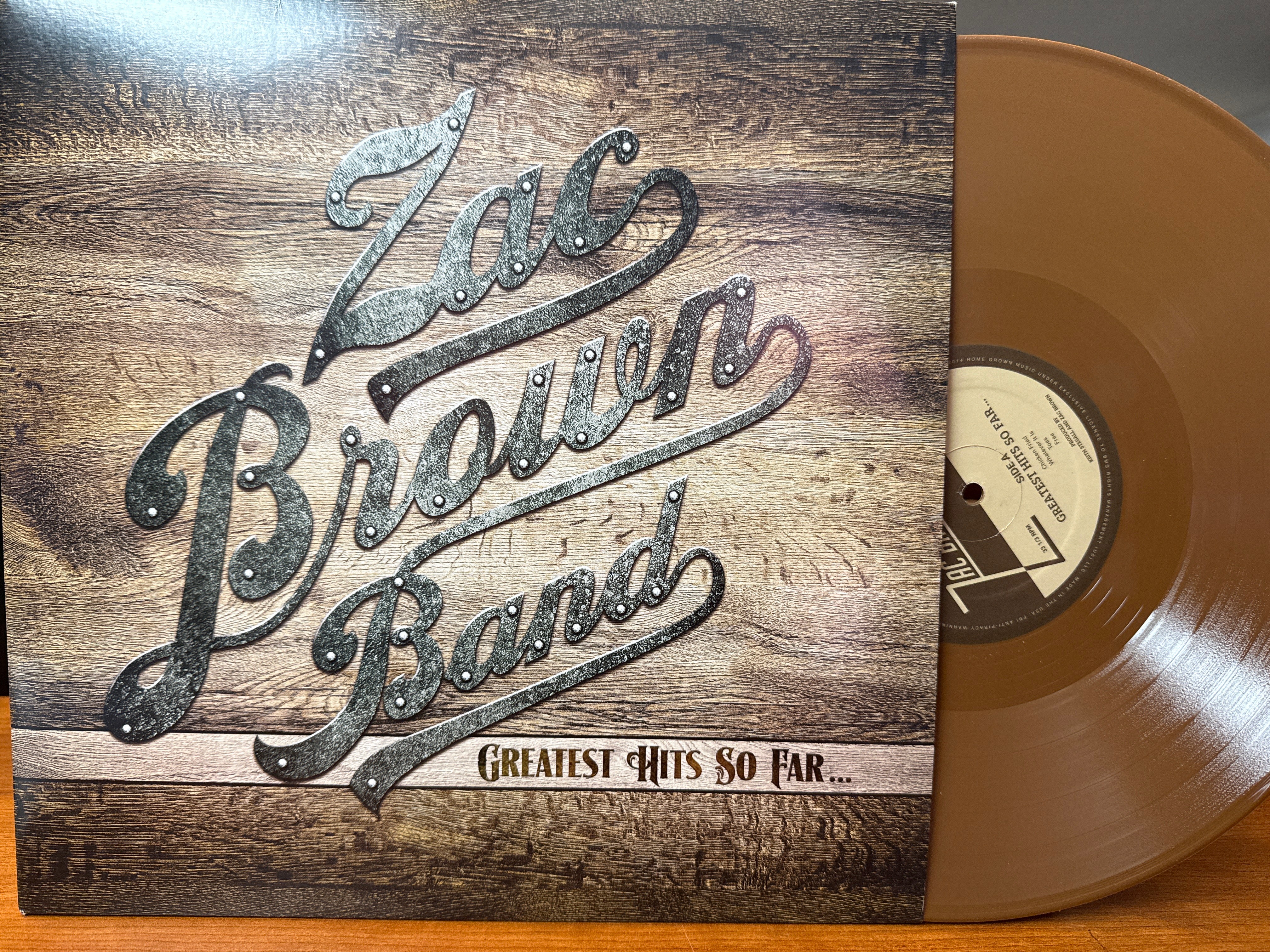 Zac Brown Band - Greatest Hits So Far (2020, Walnut Vinyl, USED)