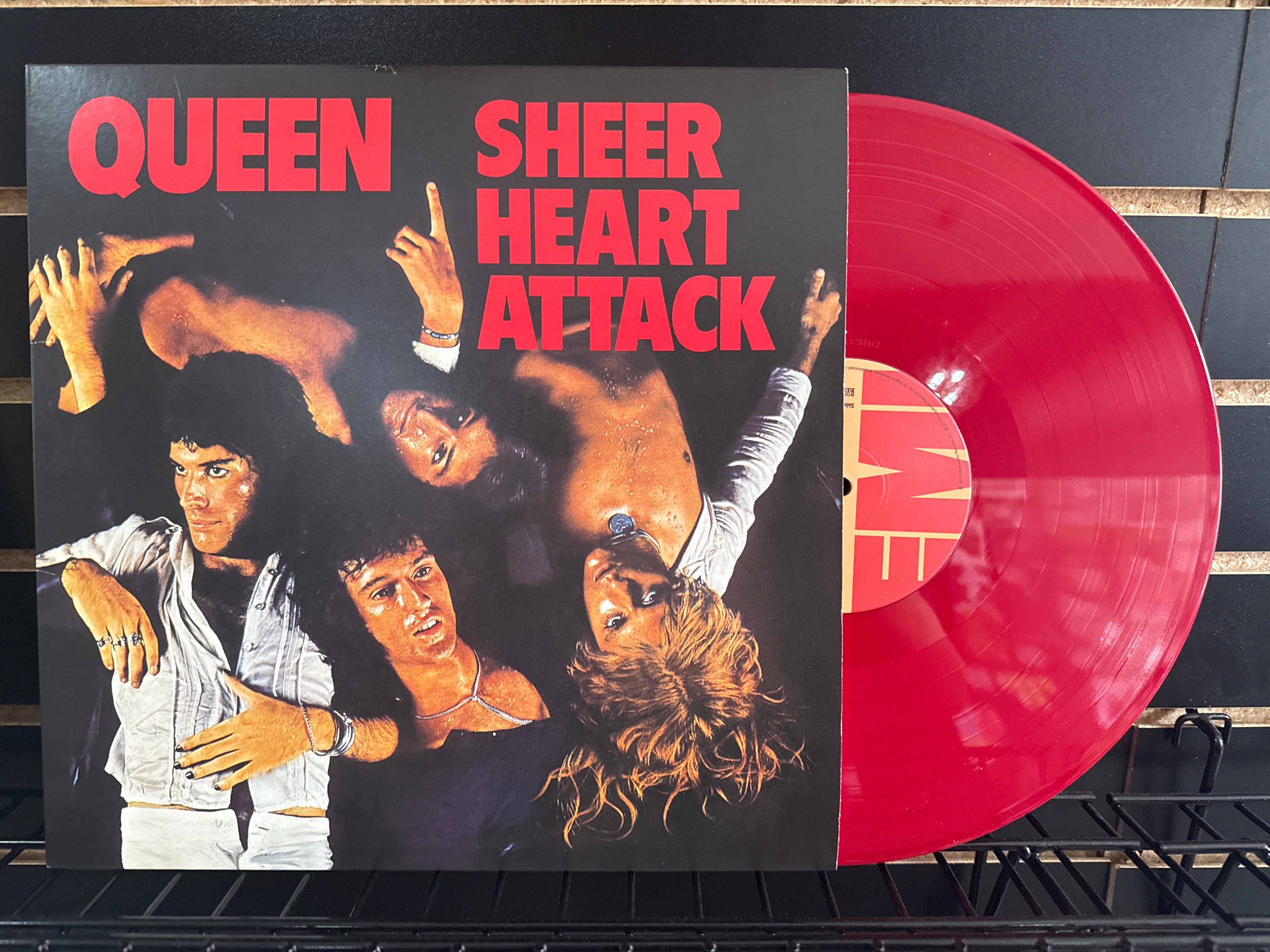 Queen - Sheer Heart Attack (2022, Red Vinyl, USED)