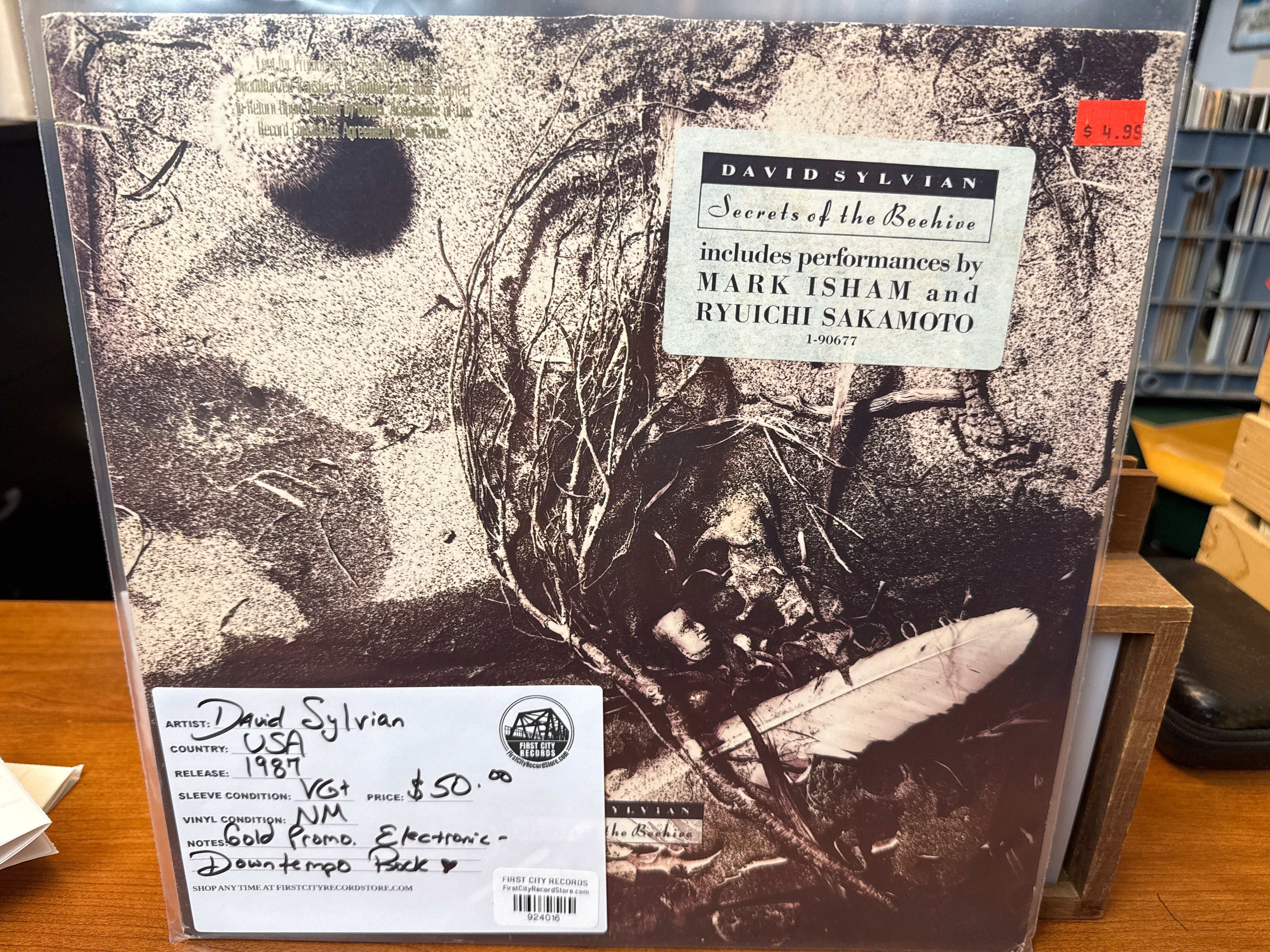 David Sylvian - Secrets of the Beehive (1987, Promo, USED)