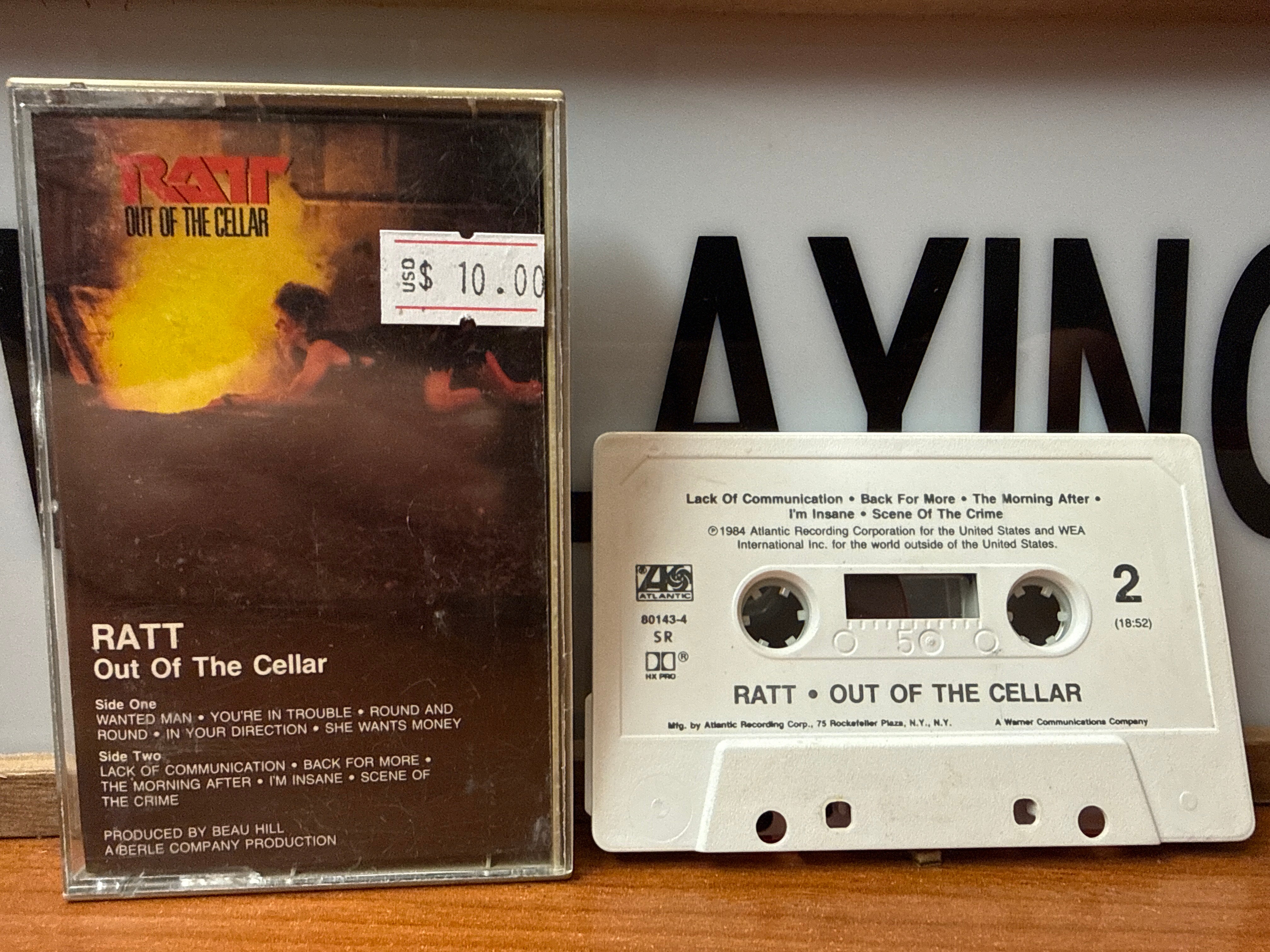 Ratt - Out of the Cellar (CASSETTE)