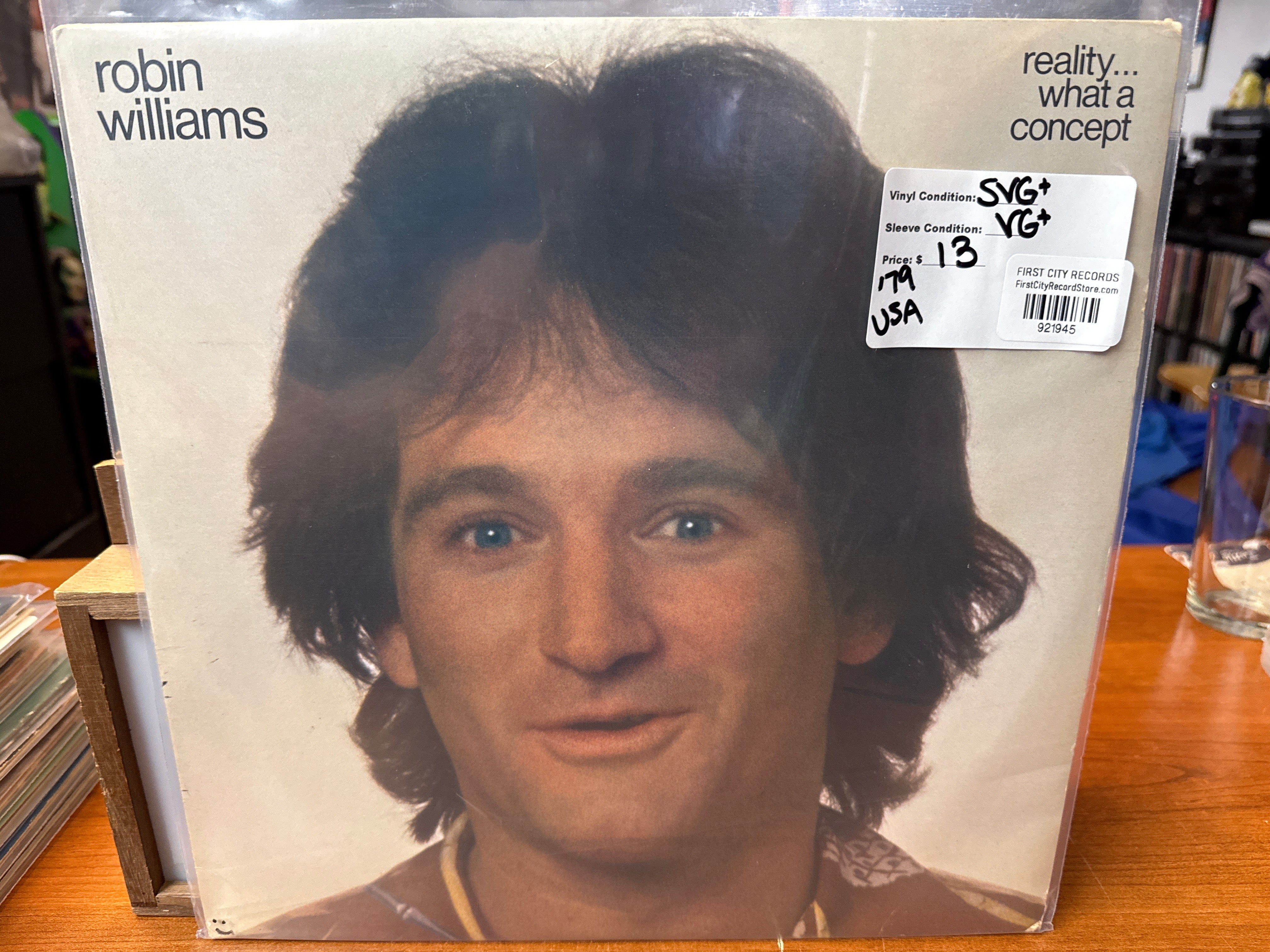 Robin Williams - Reality What A Concept (1979, USED)