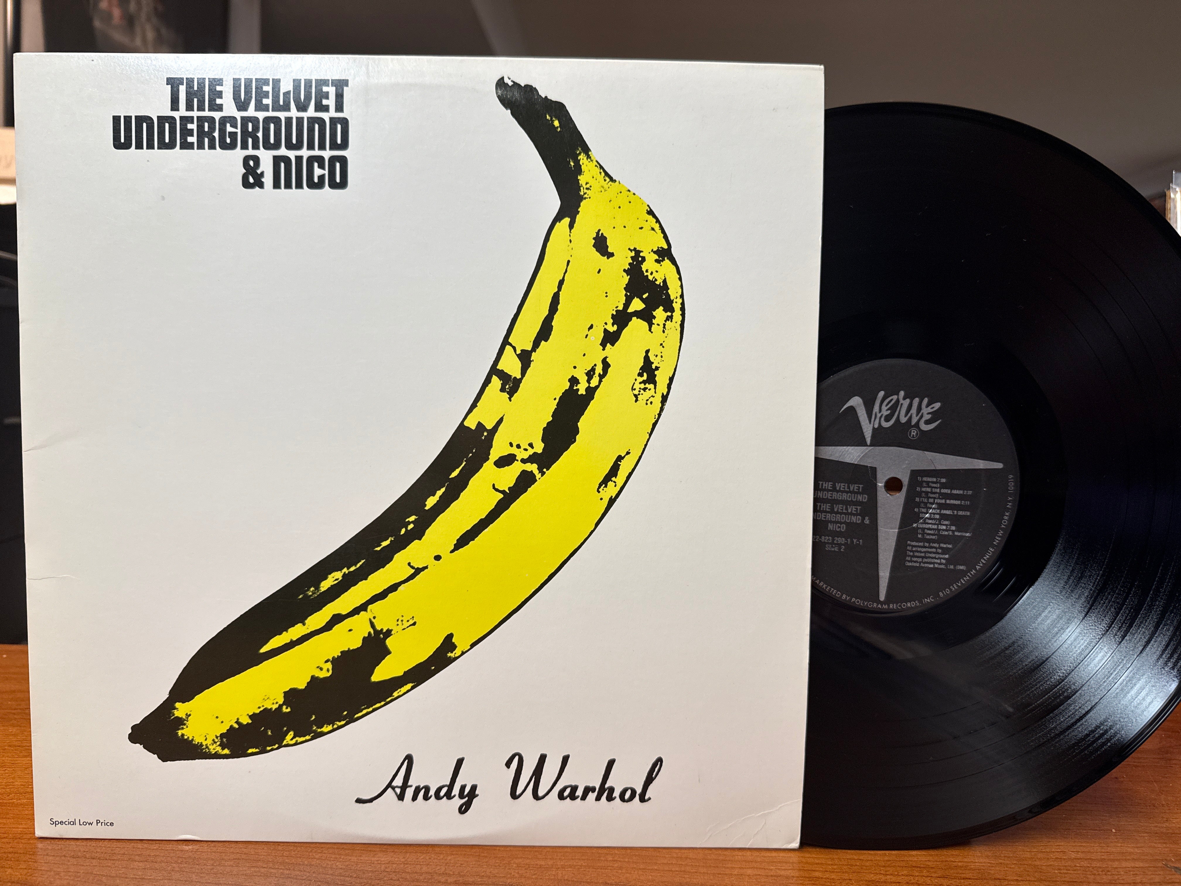 Velvet Underground & Nico - Andy Warhol (1985, Remastered, USED)