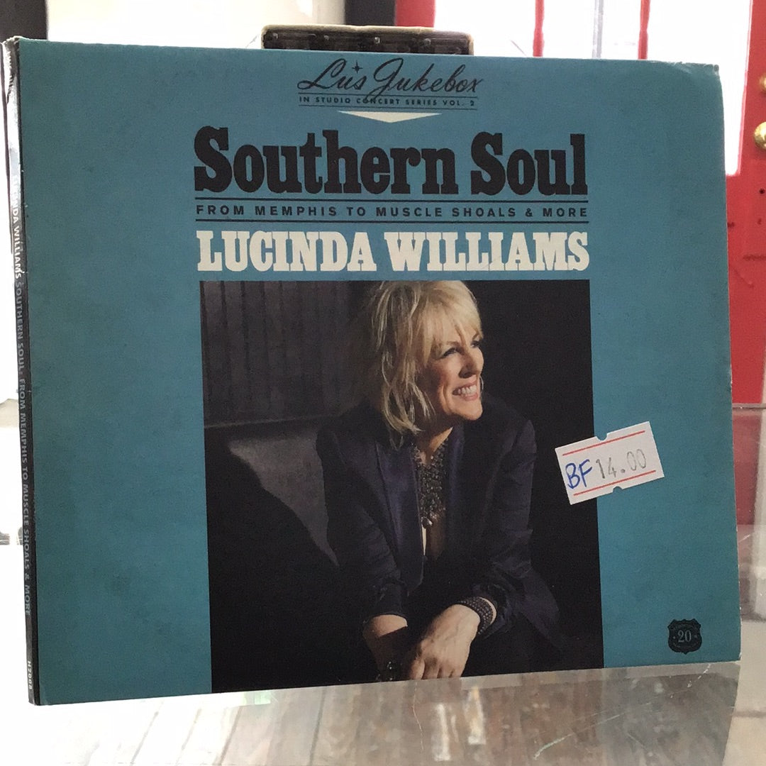 BFcd Lucinda Williams - Southern Soul: From Memphis to Muscle Shoals and More￼