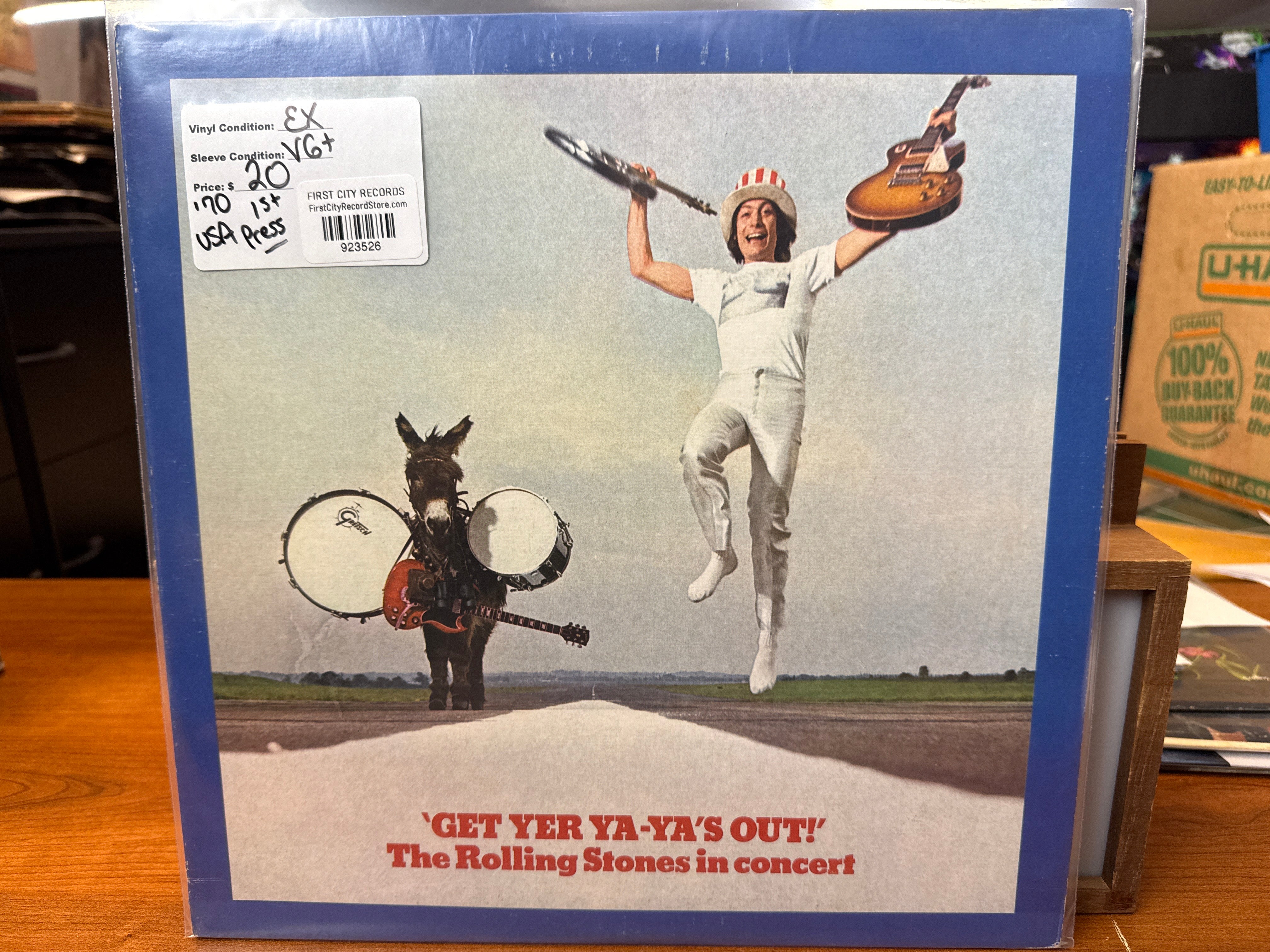 Rolling Stones - Get Yer Ya Ya's Out Live (1970, 1st Pressing, USED)