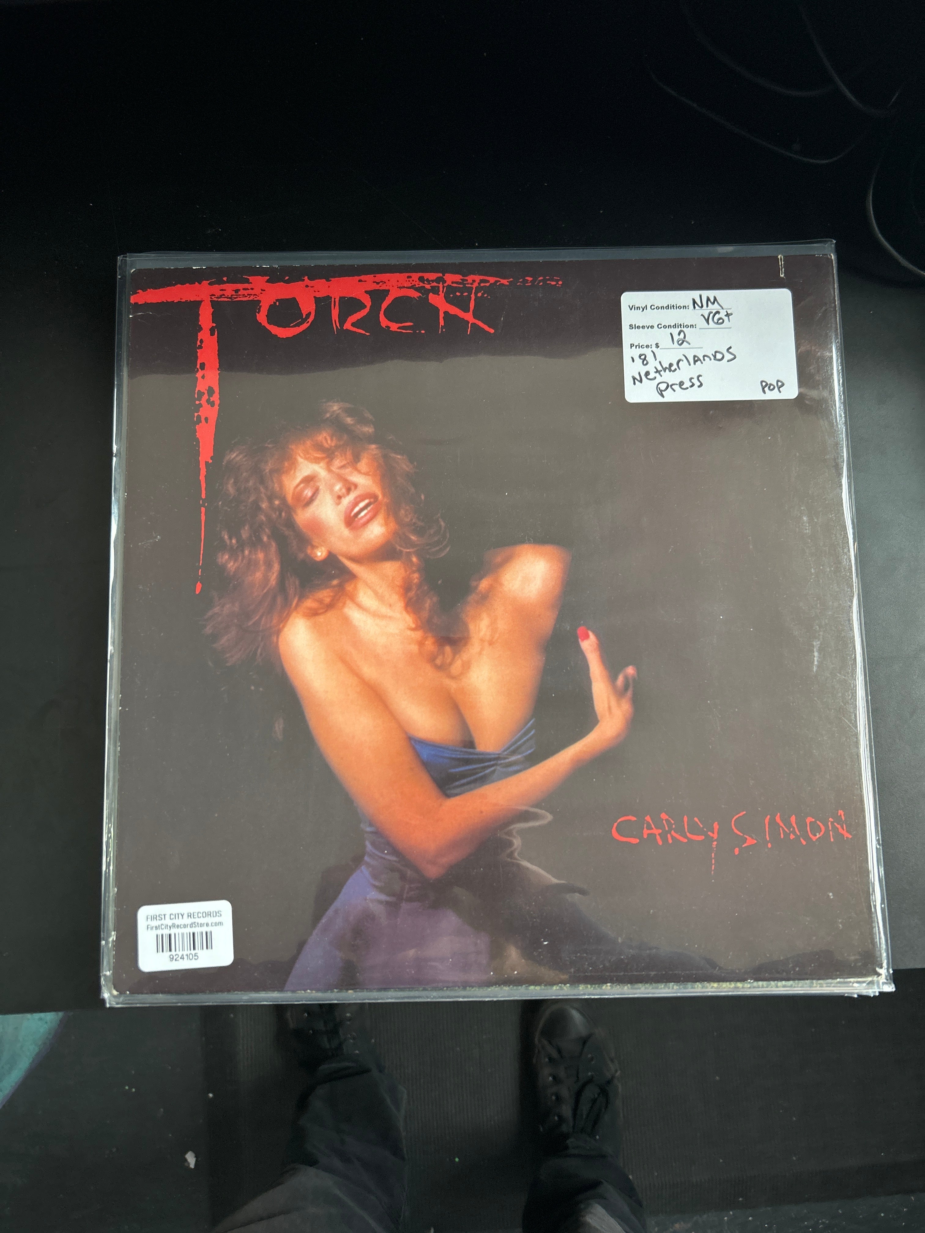 Carly Simon - Torch (1981 Netherlands Pressing, USED)