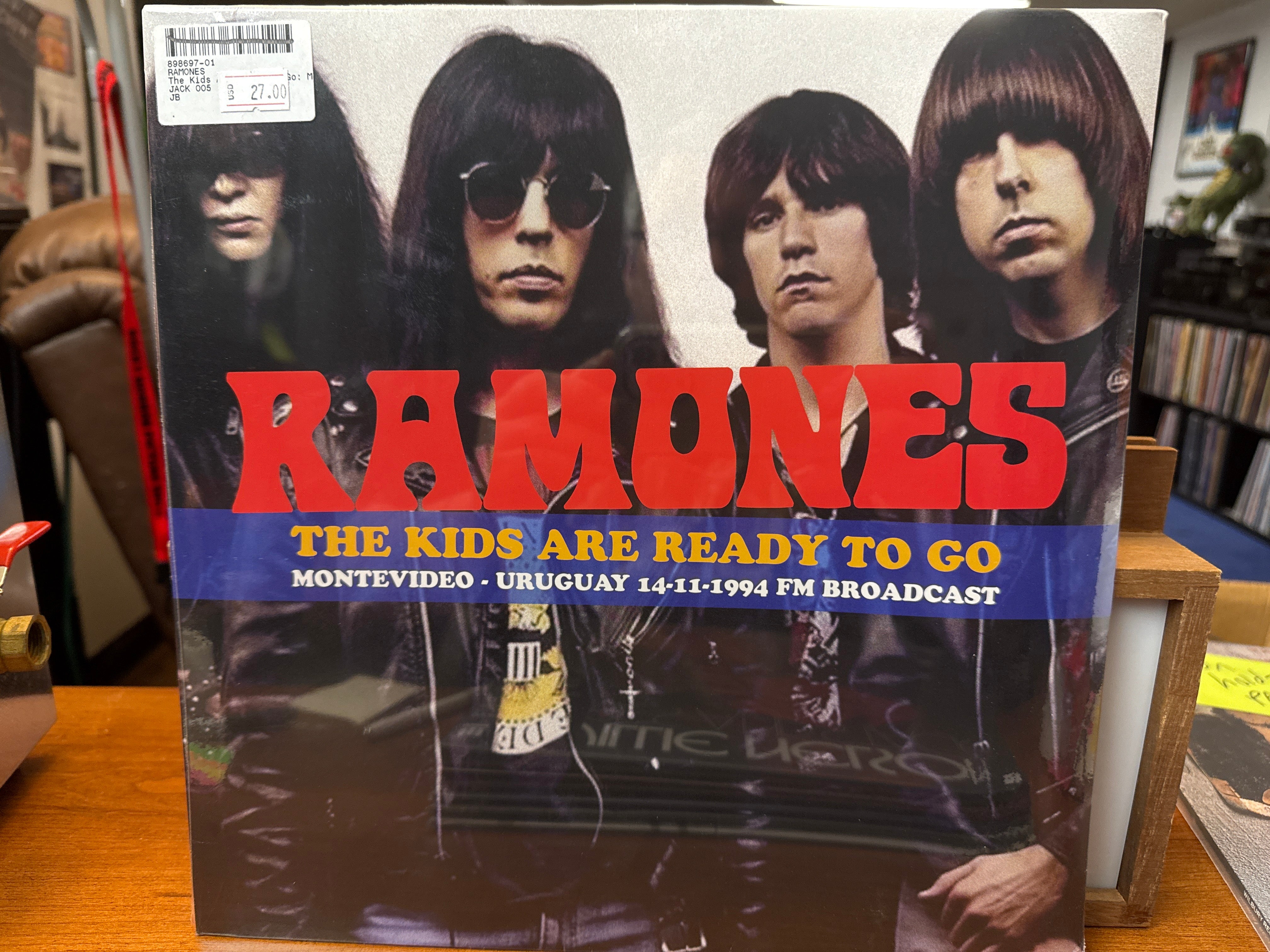 Ramones - The Kids Are Ready To Go (Montevideo FM Broadcast)