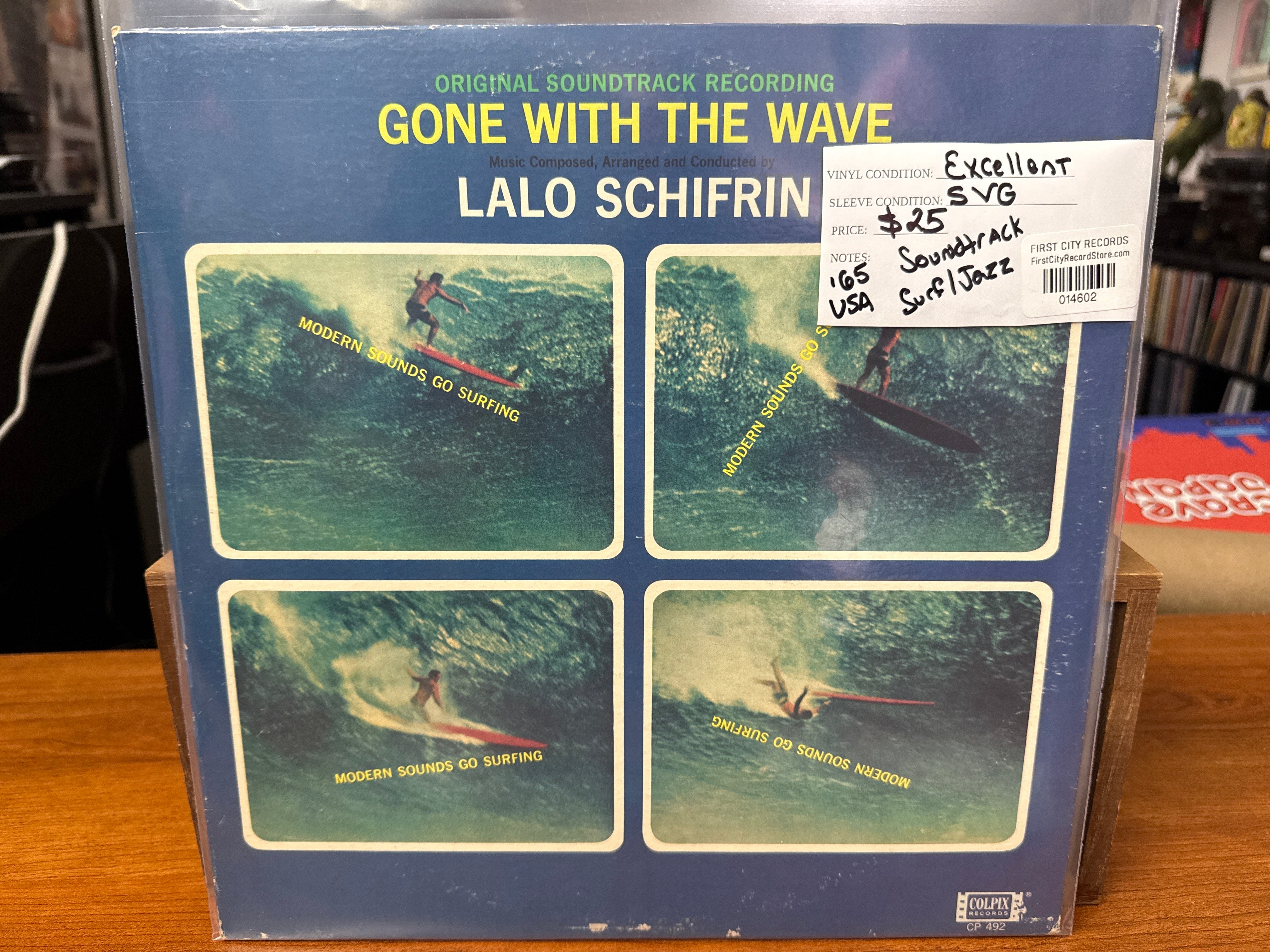 GLalo Schifrin - Gone With The Wave Soundtrack (1965, USED)