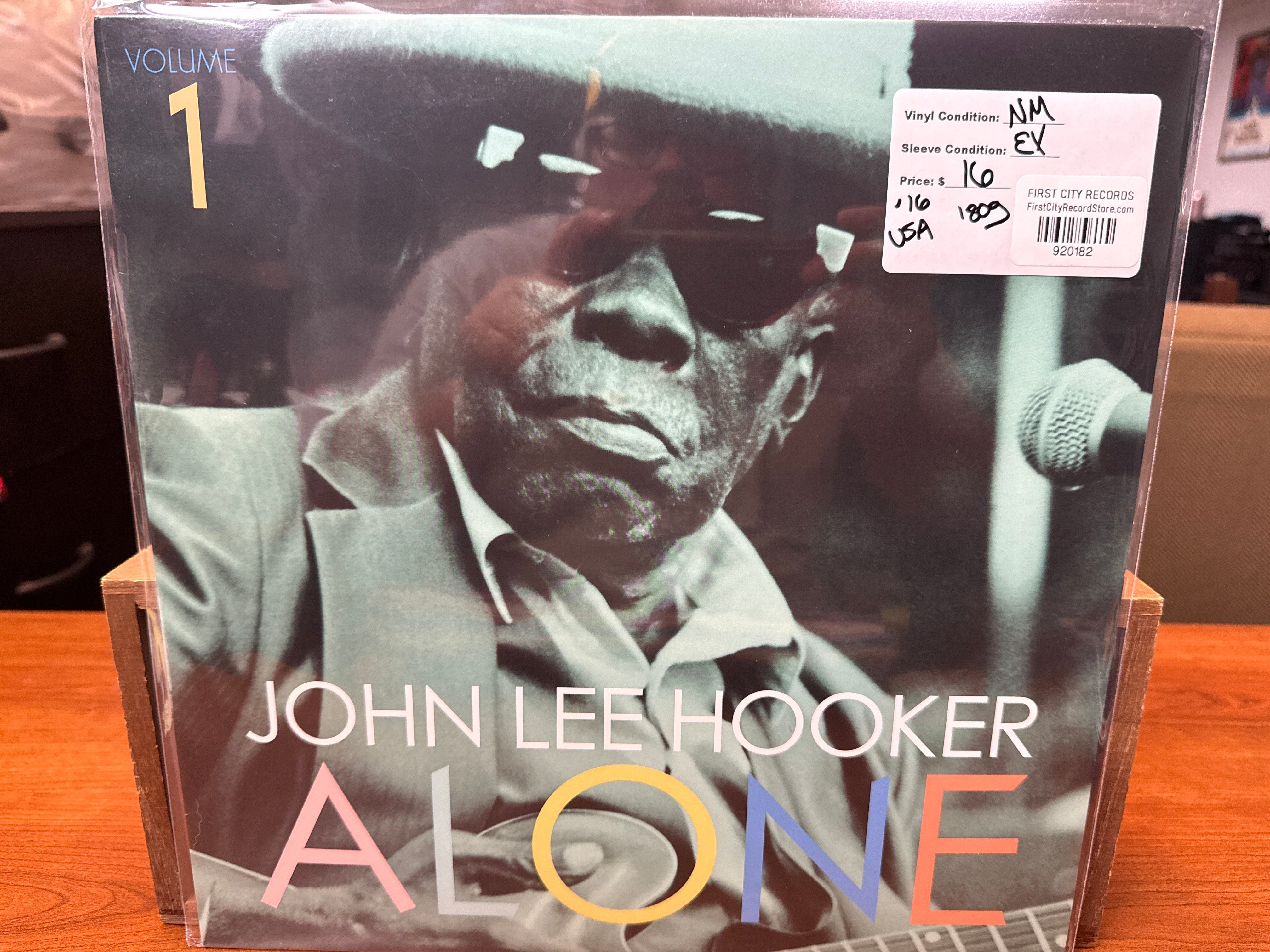 John Lee Hooker - Alone (2016, USED)