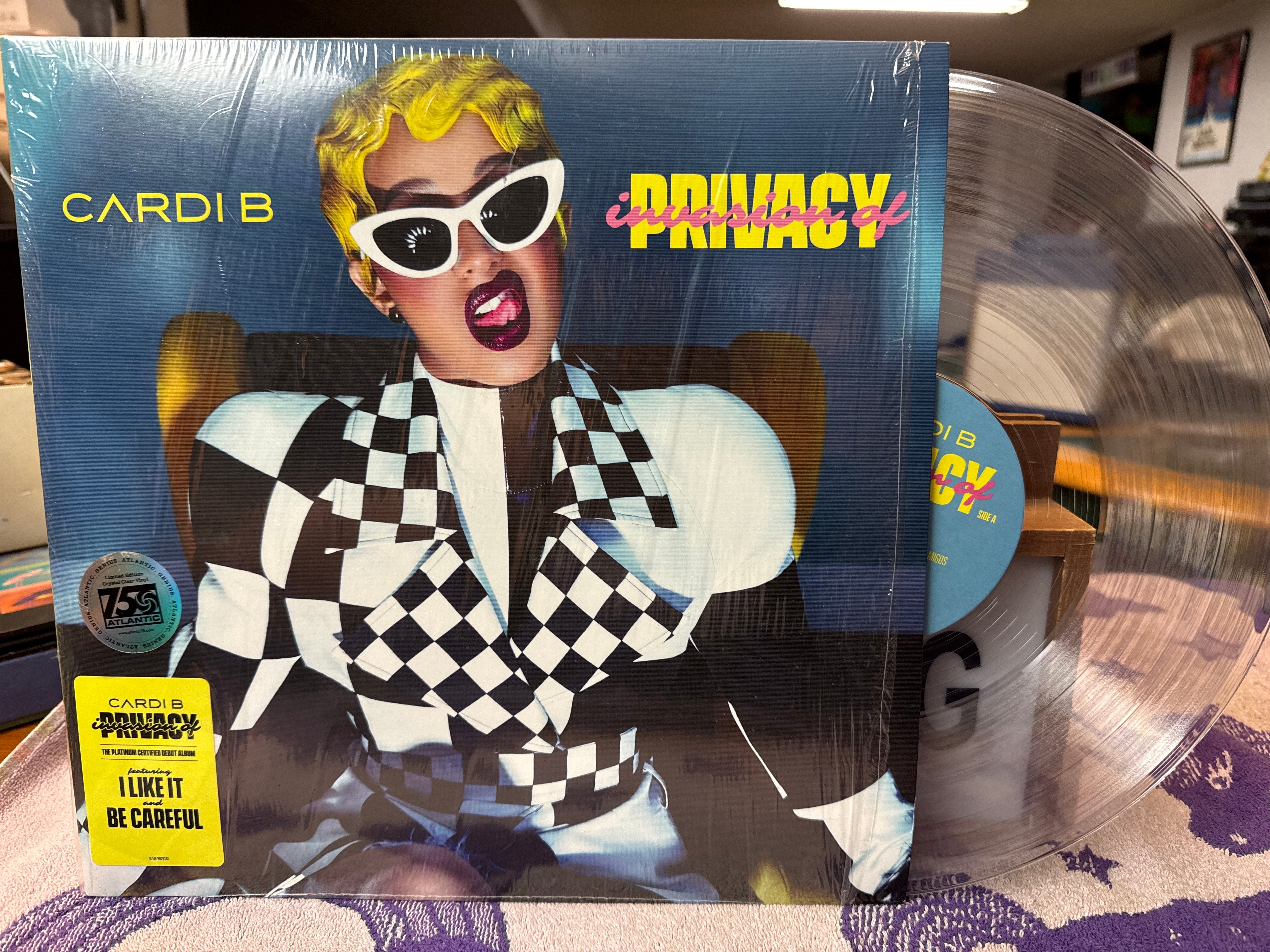 Cardi B - Invasion of Privacy (Clear Vinyl, USED)