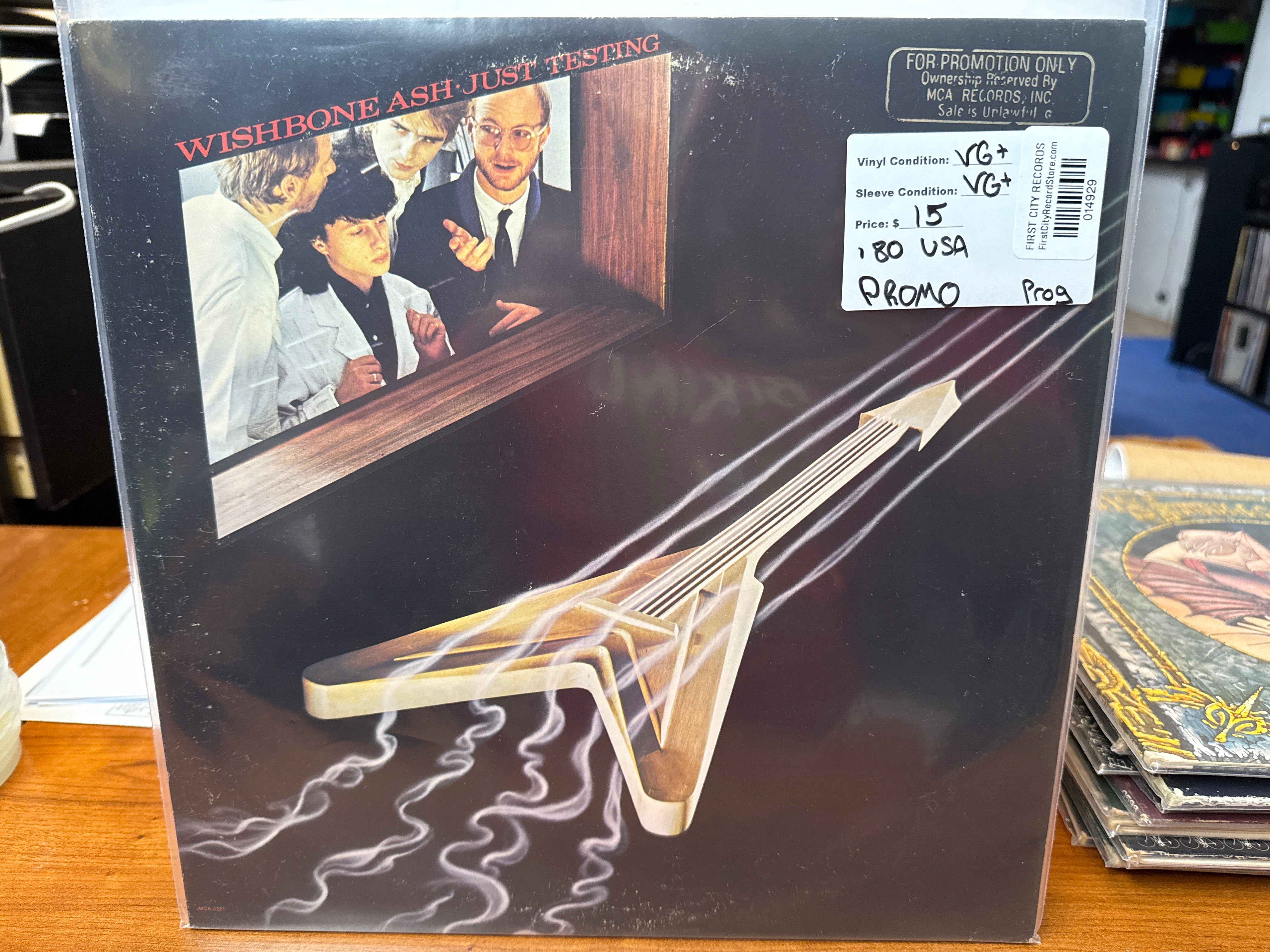 Wishbone Ash - Just Testing (1980, Promo, USED)