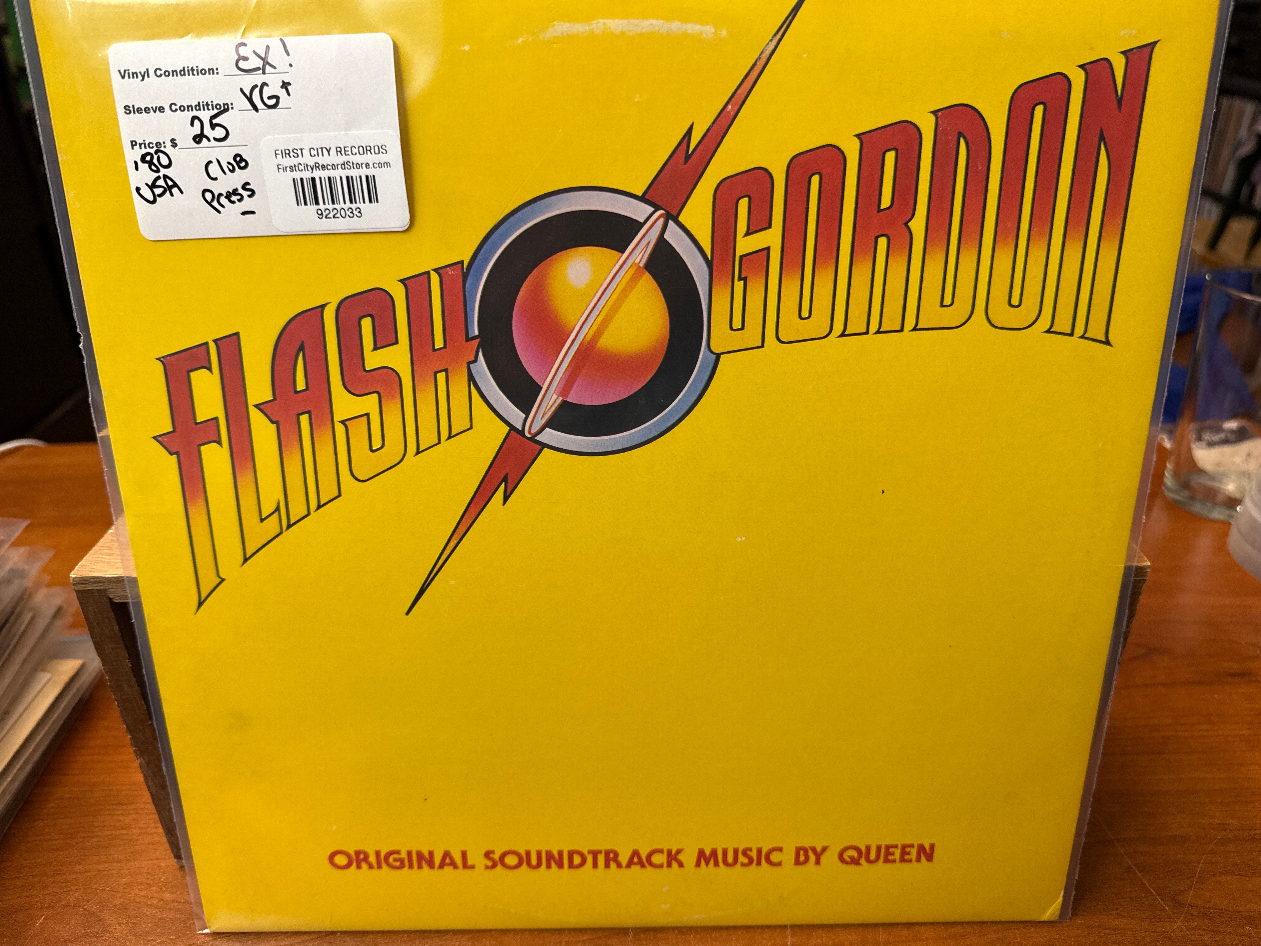 Queen - Flash Gordon Soundtrack (1980, Club Pressing, USED)