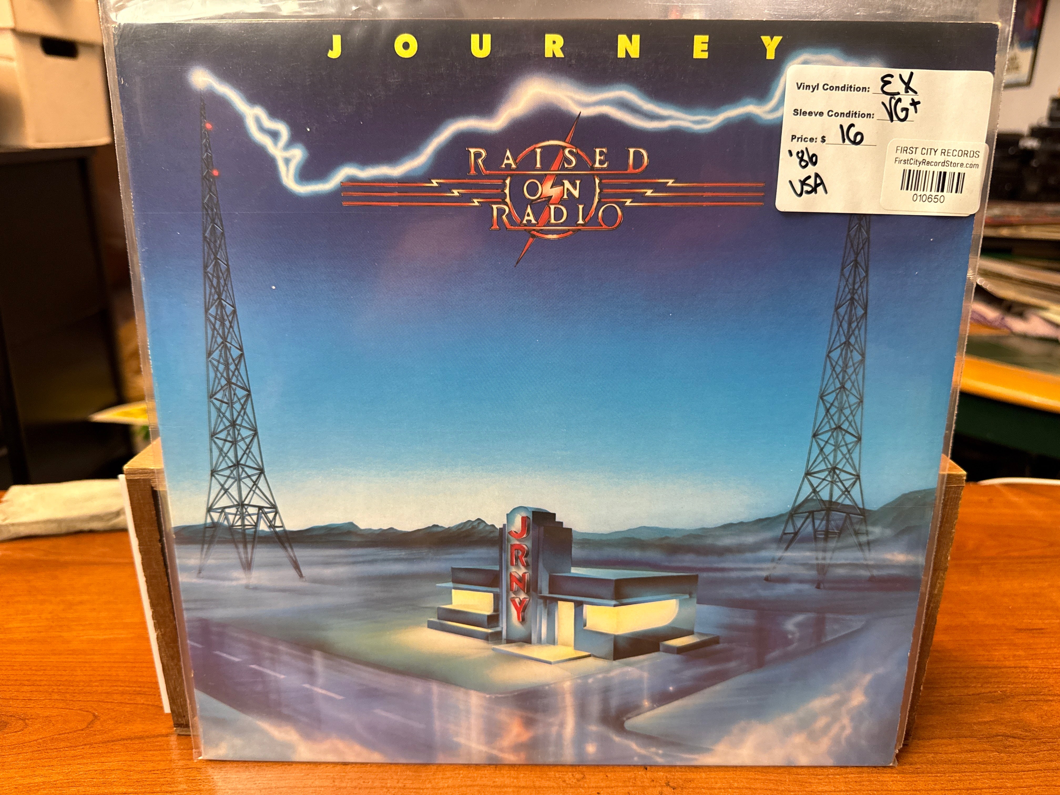 Journey - Raised on Radio (1986, USED)