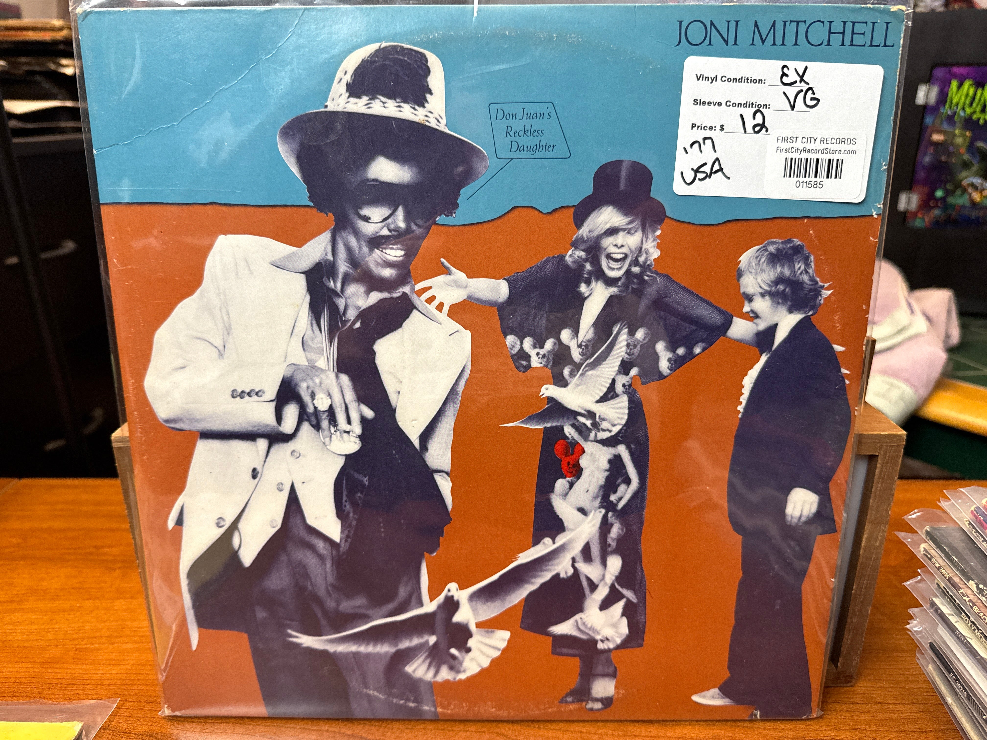 Joni Mitchell - Don Juan's Reckless Daughter (1977, USED)