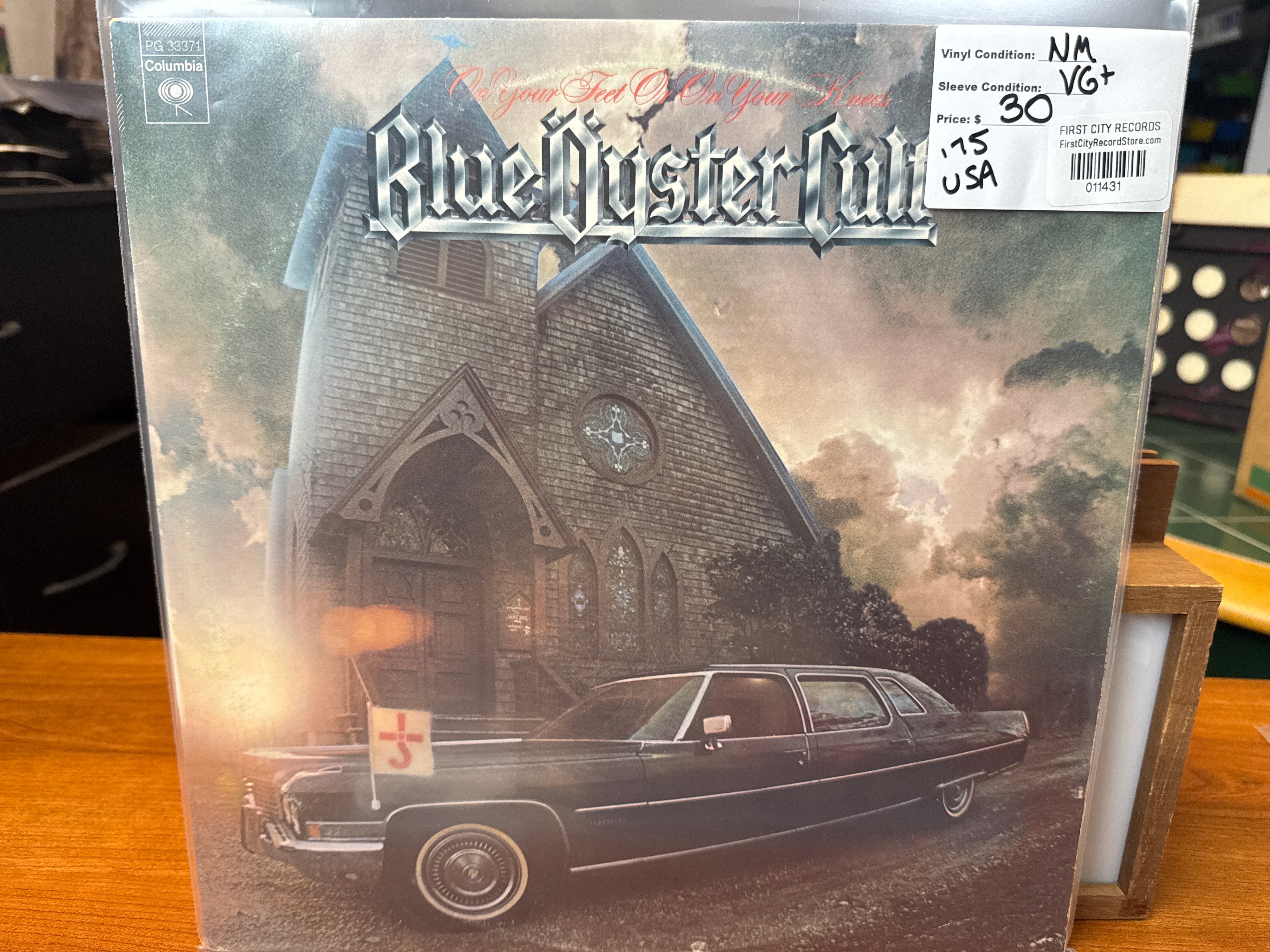 Blue Oyster Cult - On Your Feet Or On Your Knees (1975, USED)