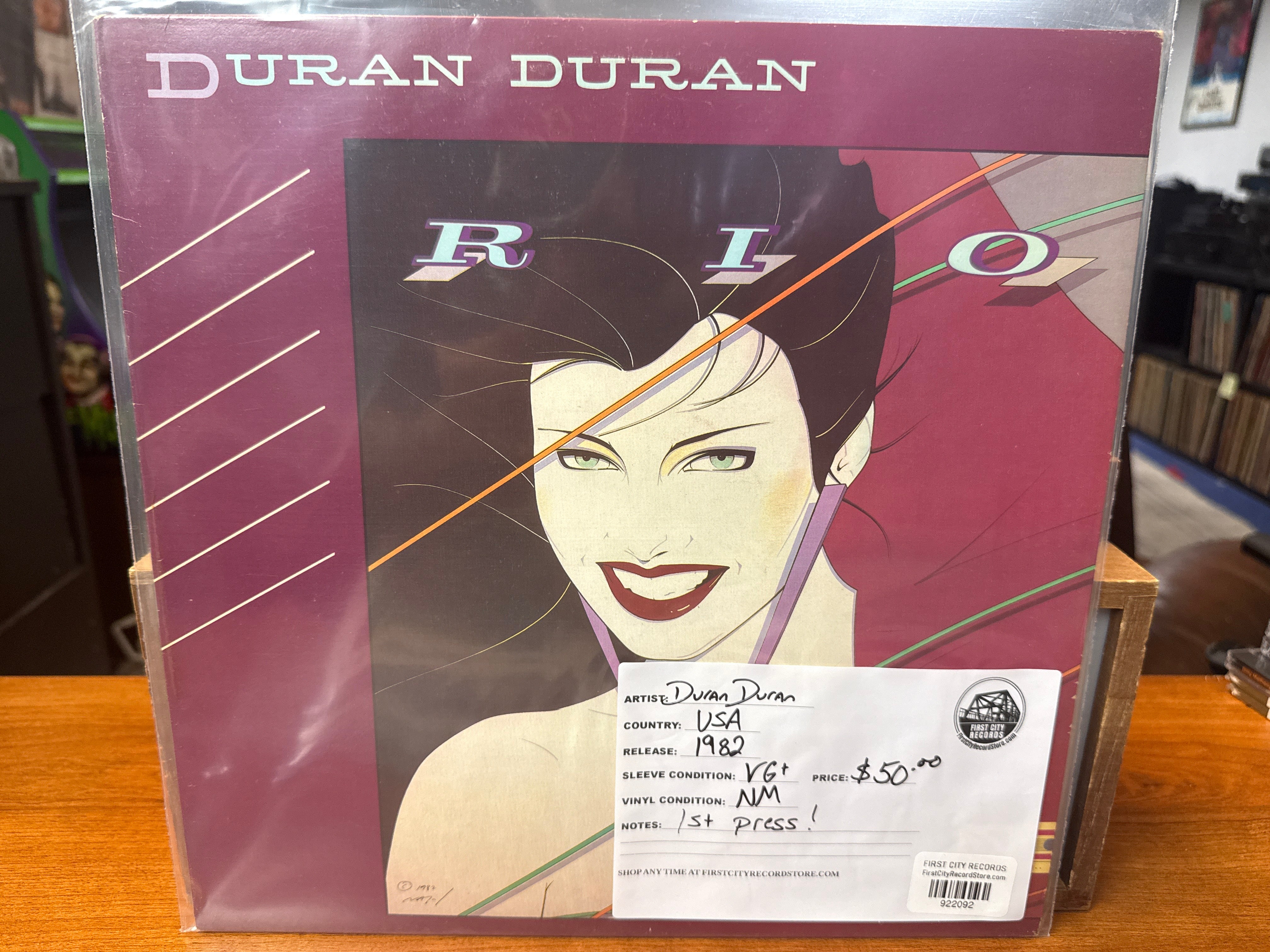 Duran Duran - Rio (1982, 1st Press, USED)