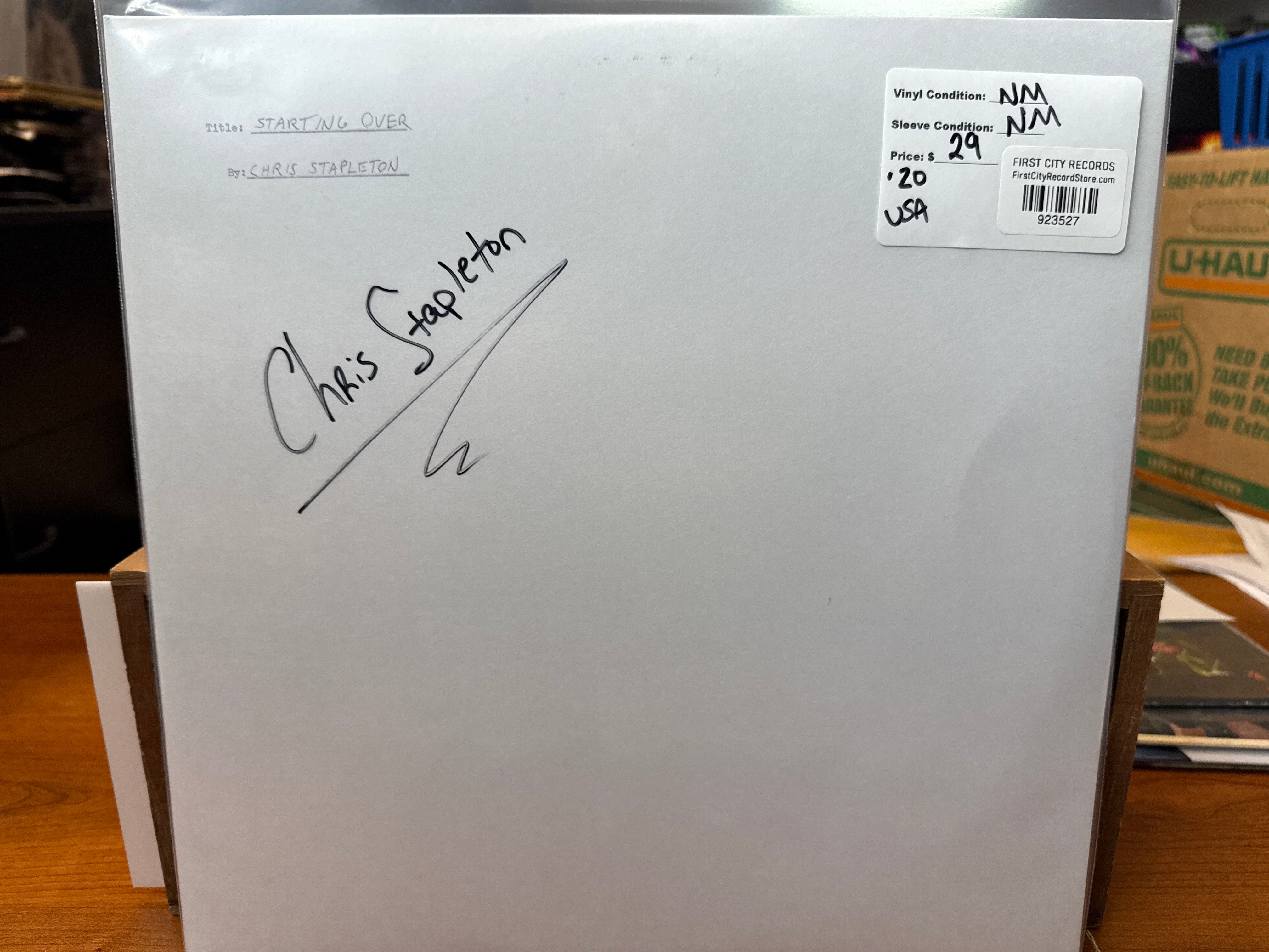 Chris Stapleton - Starting Over (2020, USED)