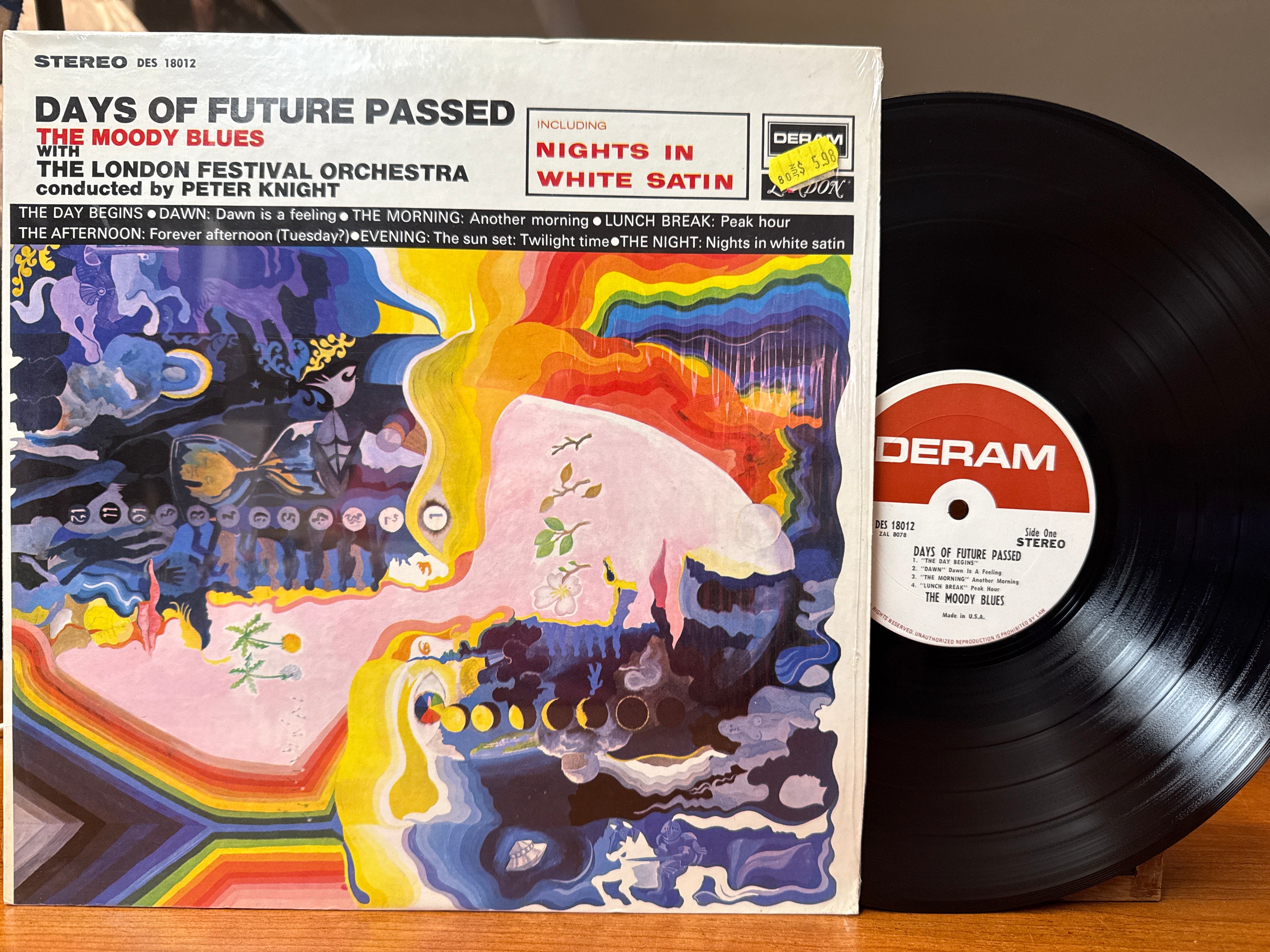 Moody Blues - Days of Future Passed (1968, 1st Pressing, USED)