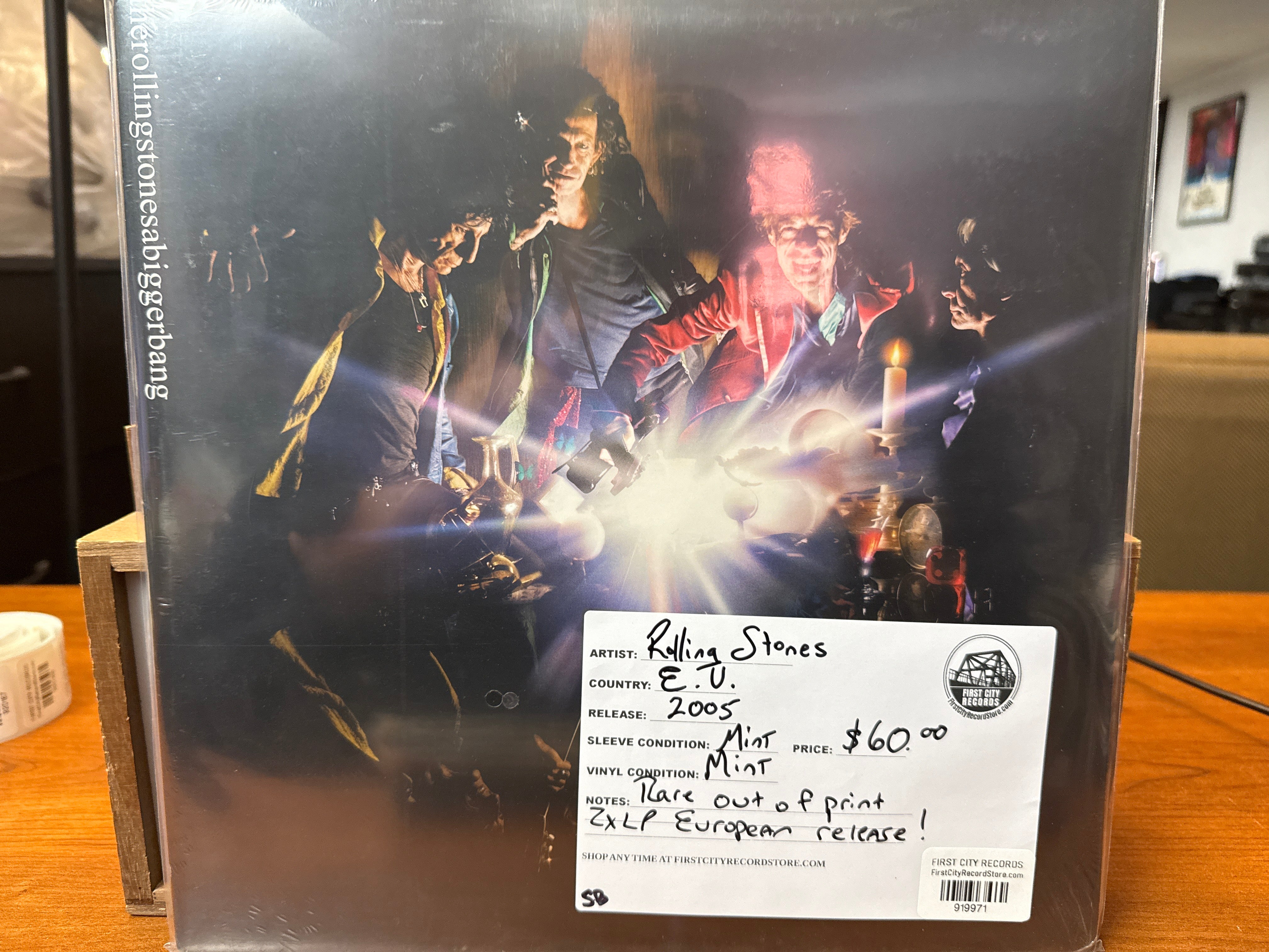 Rolling Stones - Bigger Bang (2005 E.U. Press, Sealed, USED)