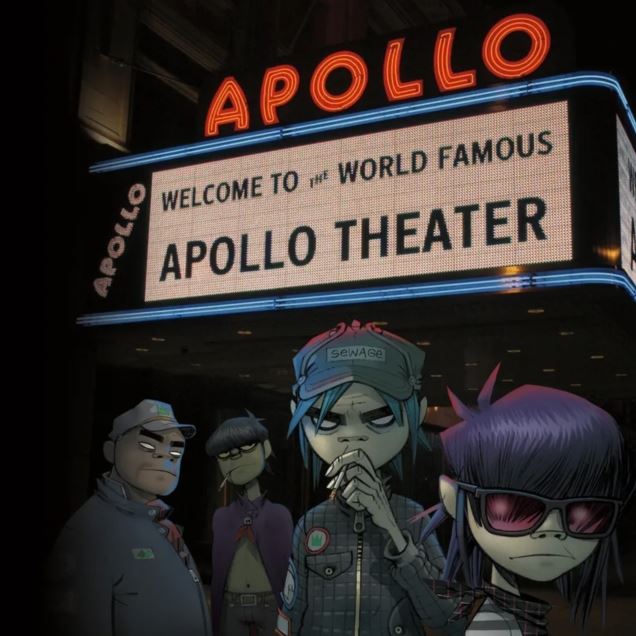 Gorillaz -DEMON DAYS LIVE FROM THE APOLLO THEATER (2LP/RED VINYL) (RSD)