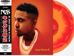 Nas - KING'S DISEASE II (RED & TANGERINE COLORED VINYL)