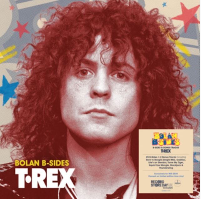 T Rex -BOLAN B-SIDES (CRIMSON RED/MIDNIGHT BLUE VINYL/2LP) (RSD)