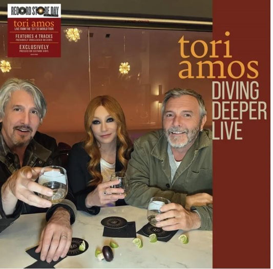 Tori Amos - DIVING DEEPER LIVE EP (BONUS TRACKS) (CUSTARD VINYL) (RSD)