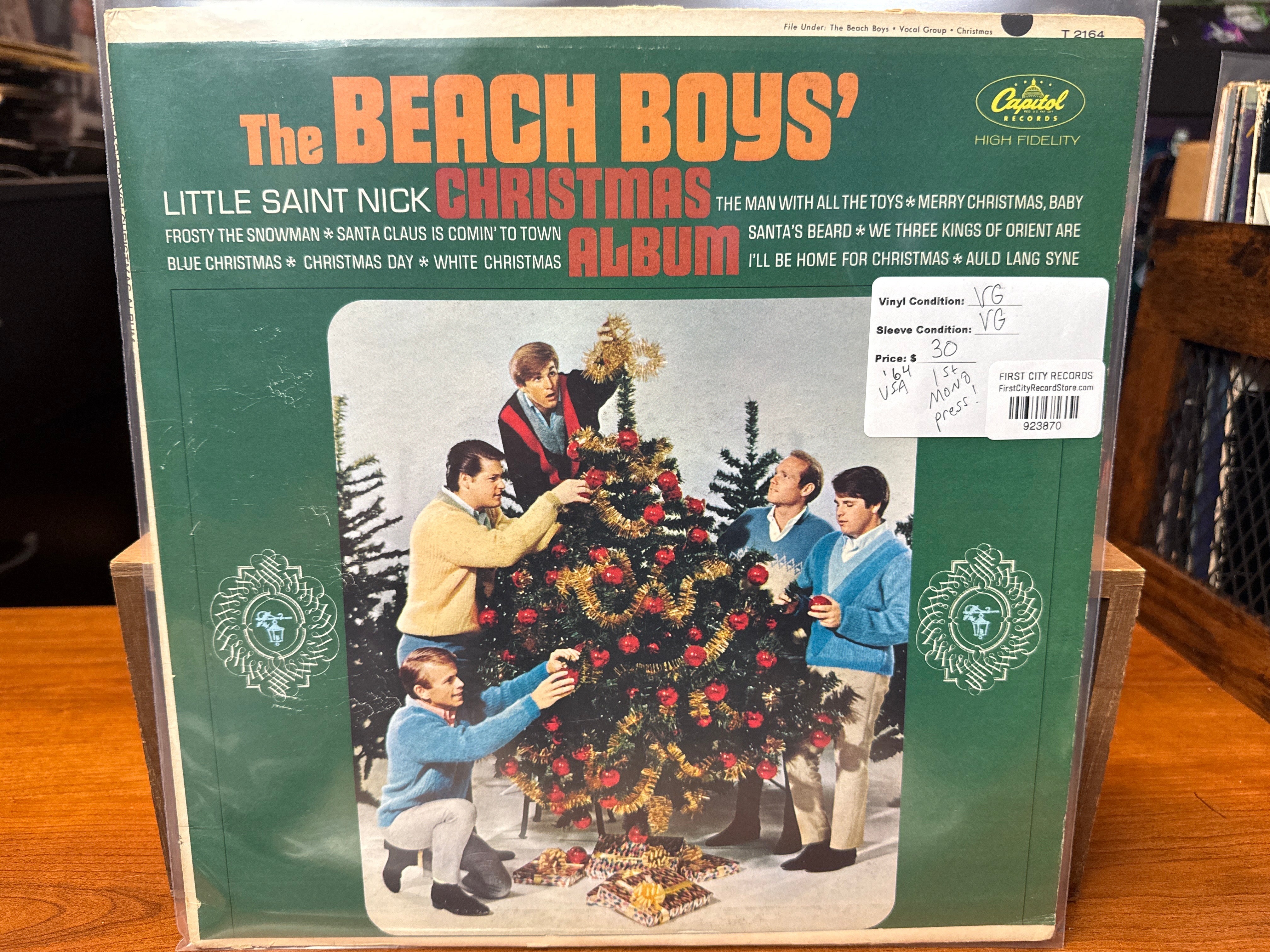 Beach Boys- Christmas Album (1964, Mono, USED)