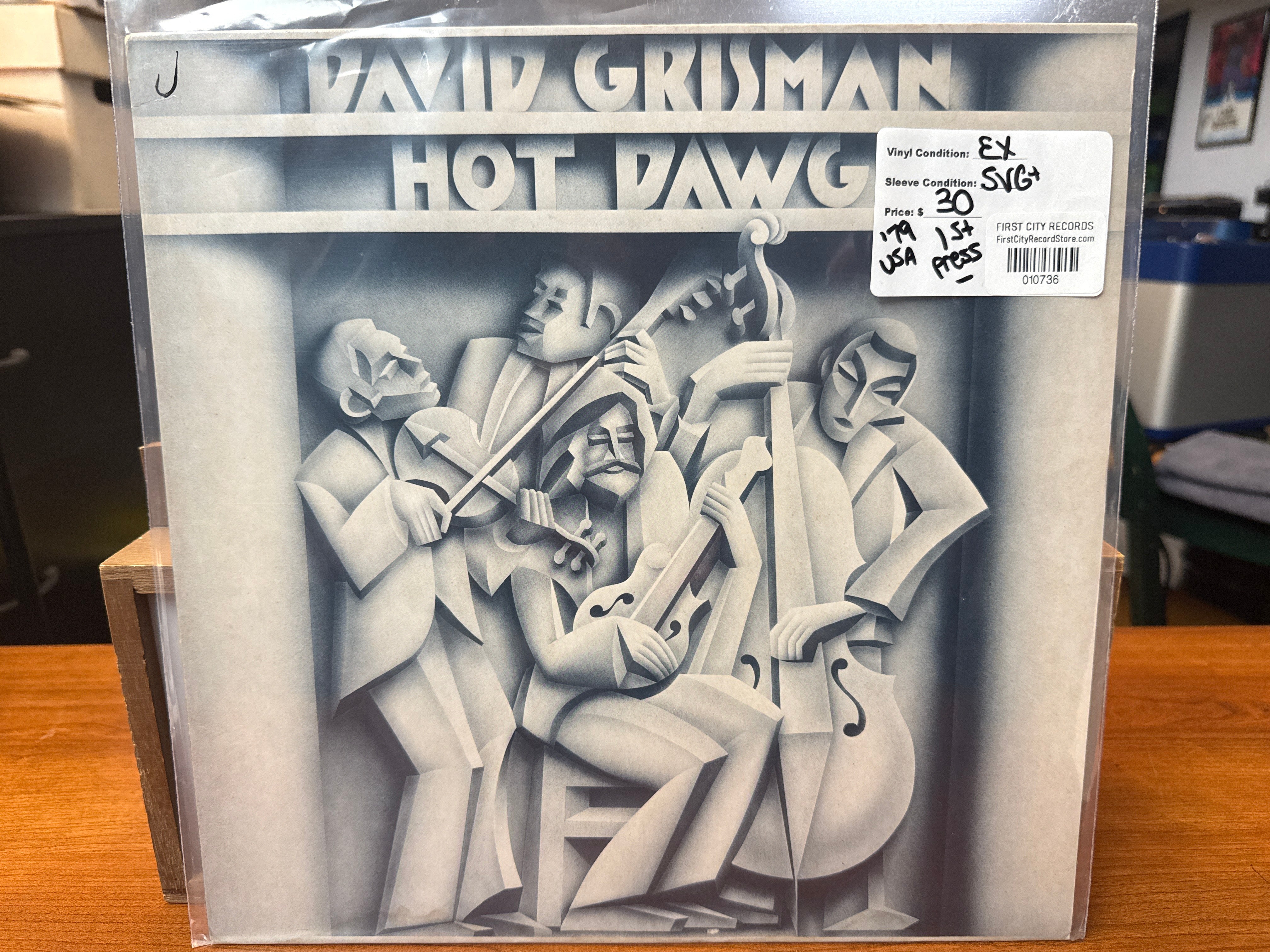 David Grisman - Hot Dawg (1979, 1st Press, USED)