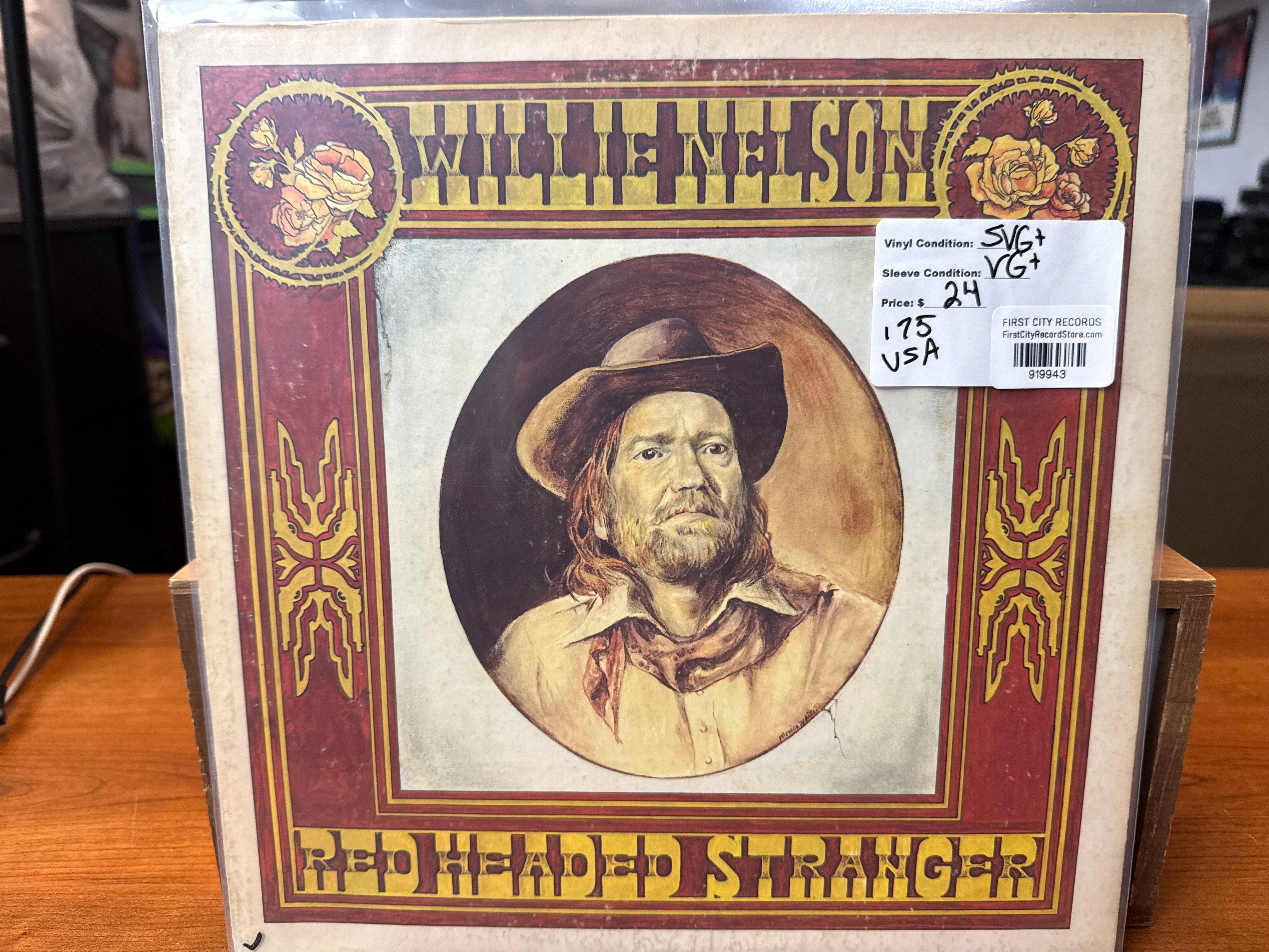 Willie Nelson - Red Headed Stranger (1975, USED)