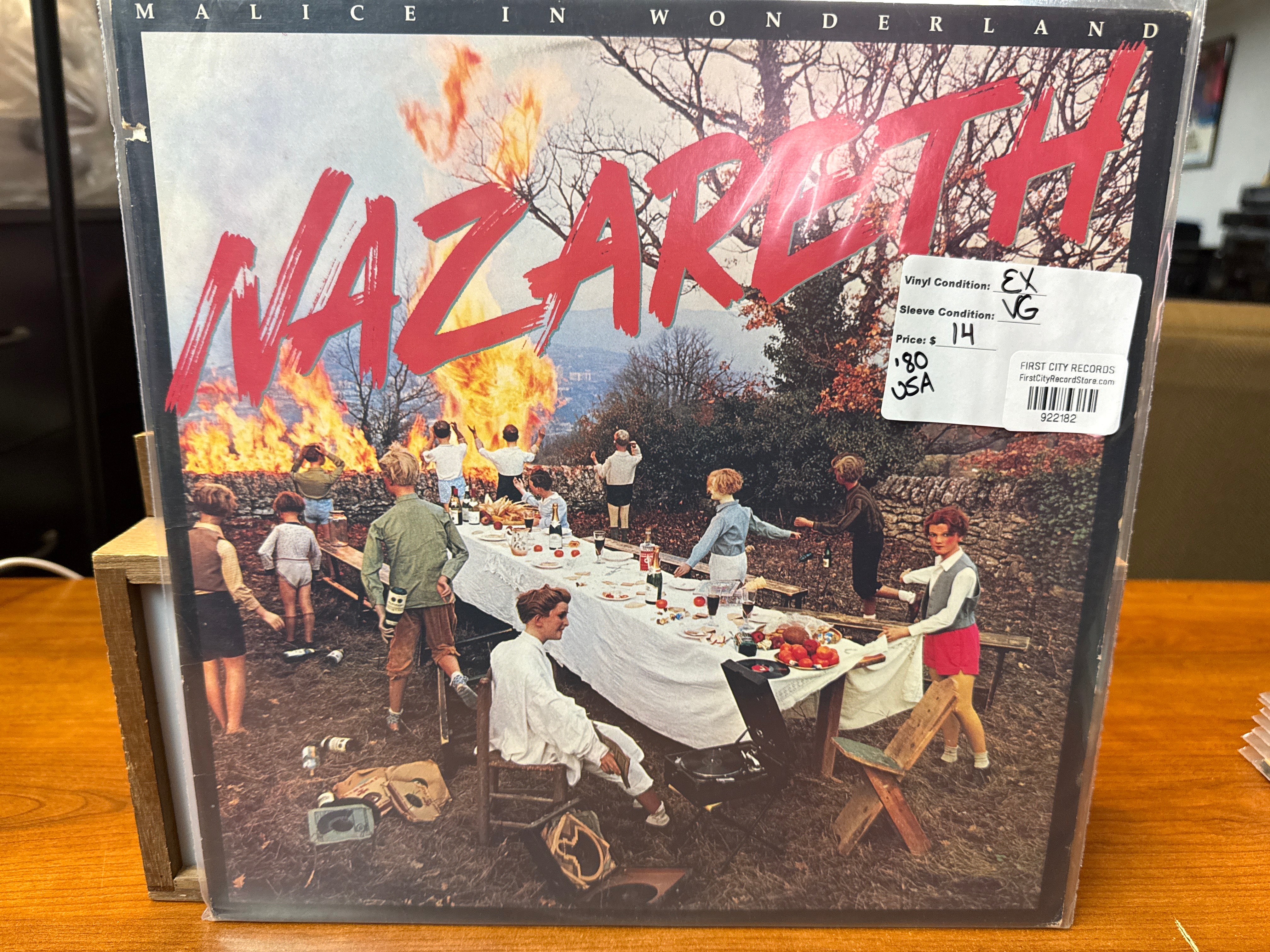 Nazareth - Malice in Wonderland (1980, USED)