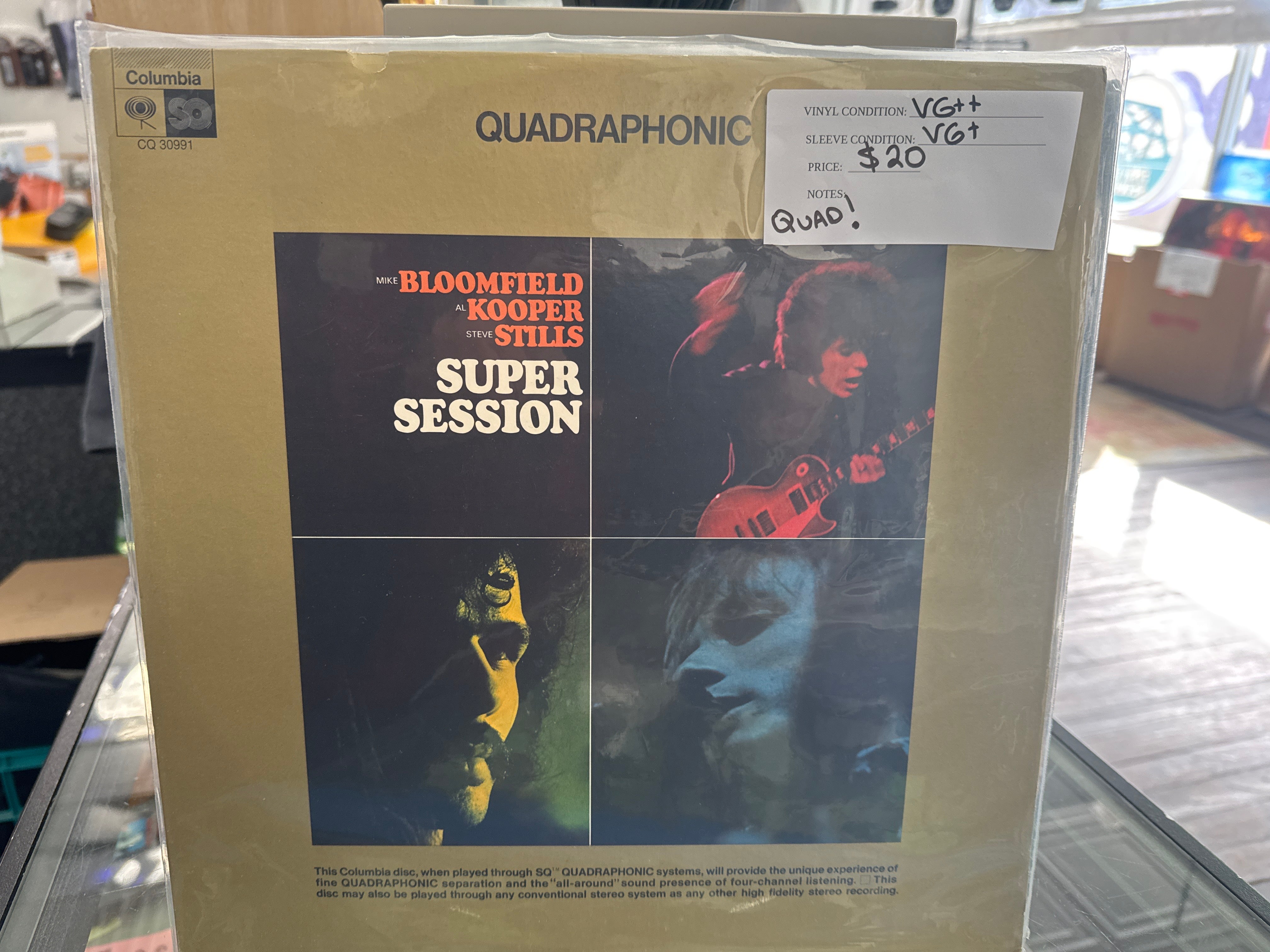 Bloomfield, Kooper, Stills - Super Session (Quadraphonic, USED)