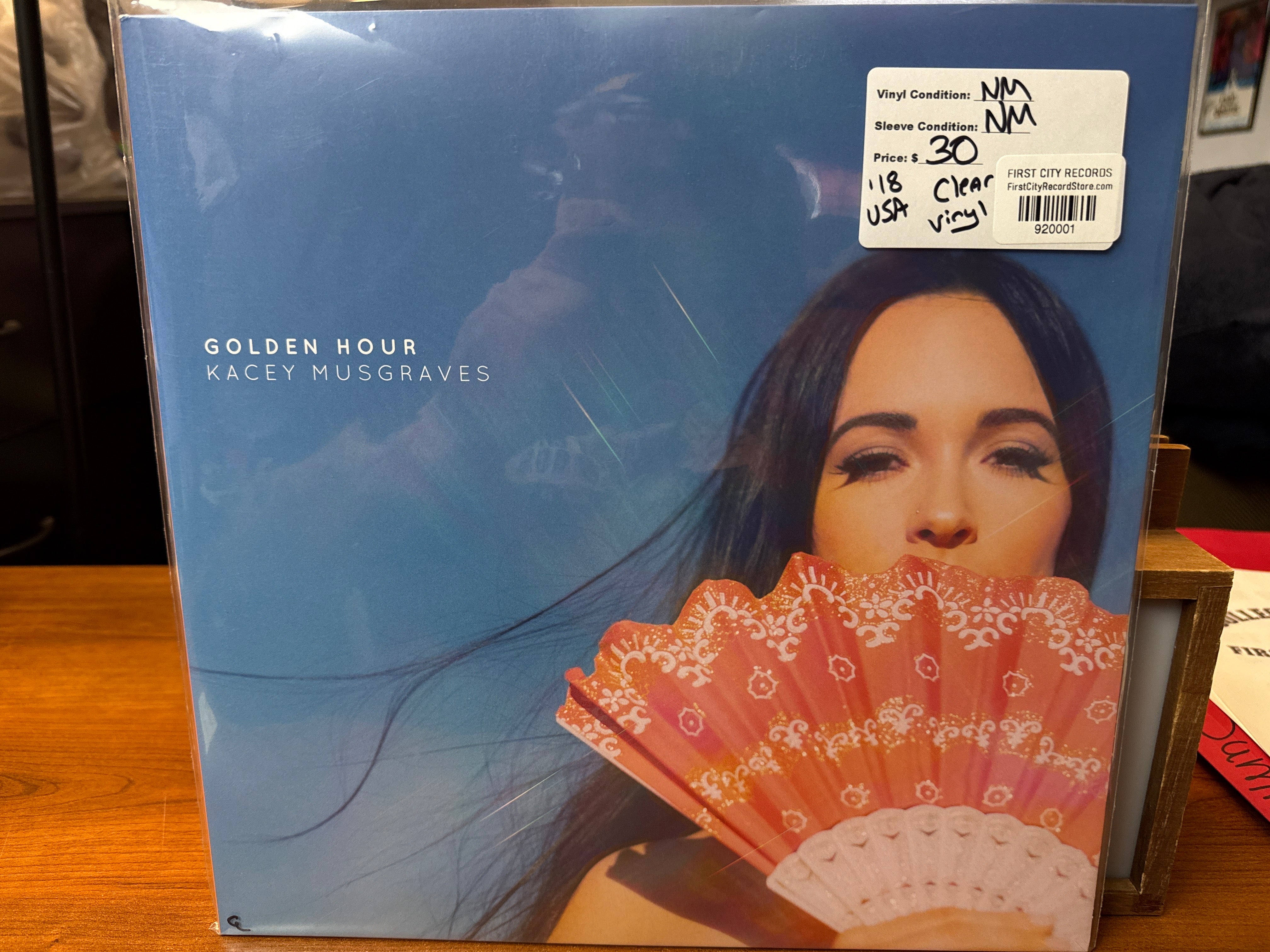 Kacey Musgraves - Golden Hour (2018, Clear Vinyl, USED)