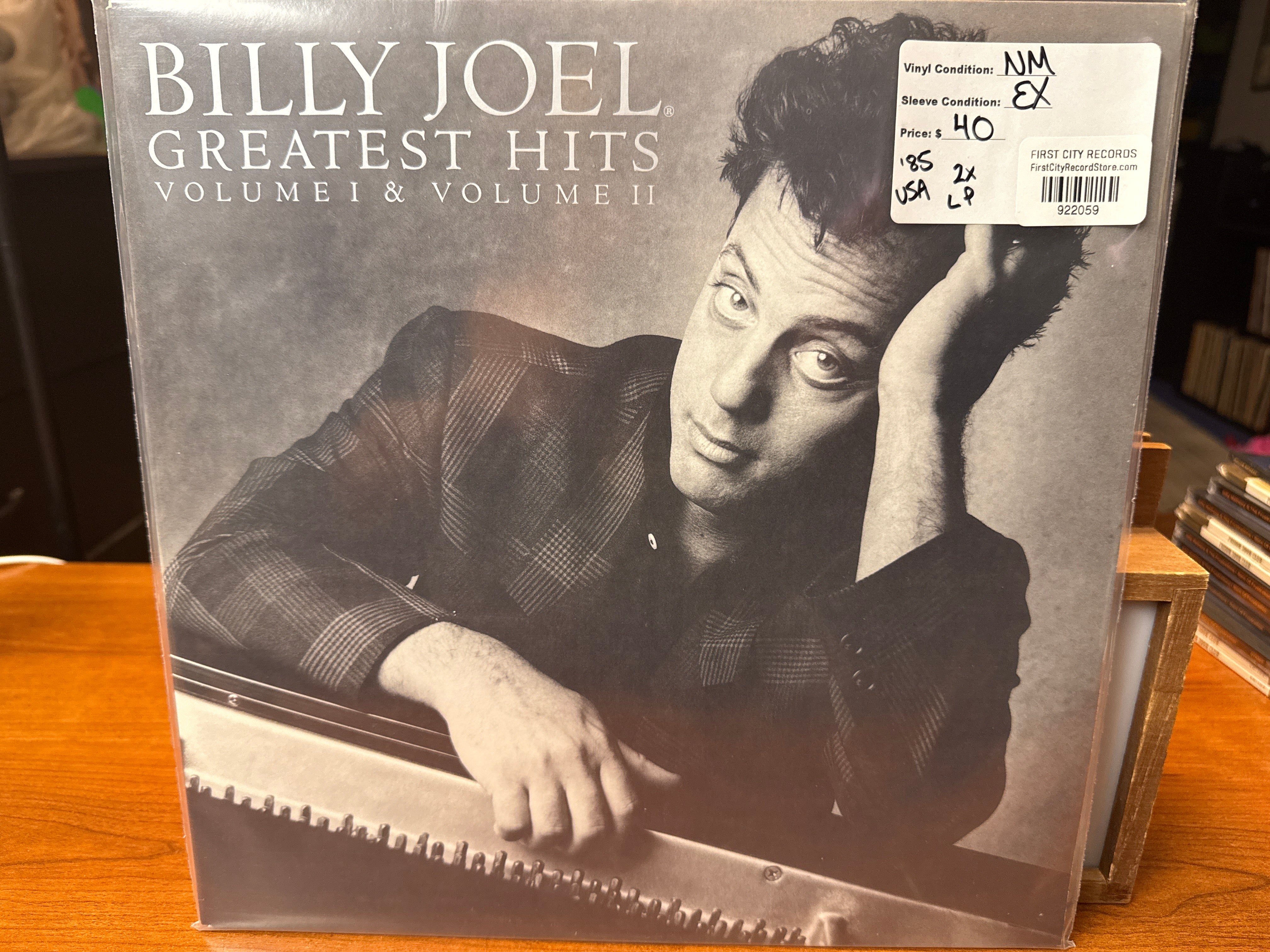Billy Joel - Greatest Hits Volume 1 & 2 (1985, USED)