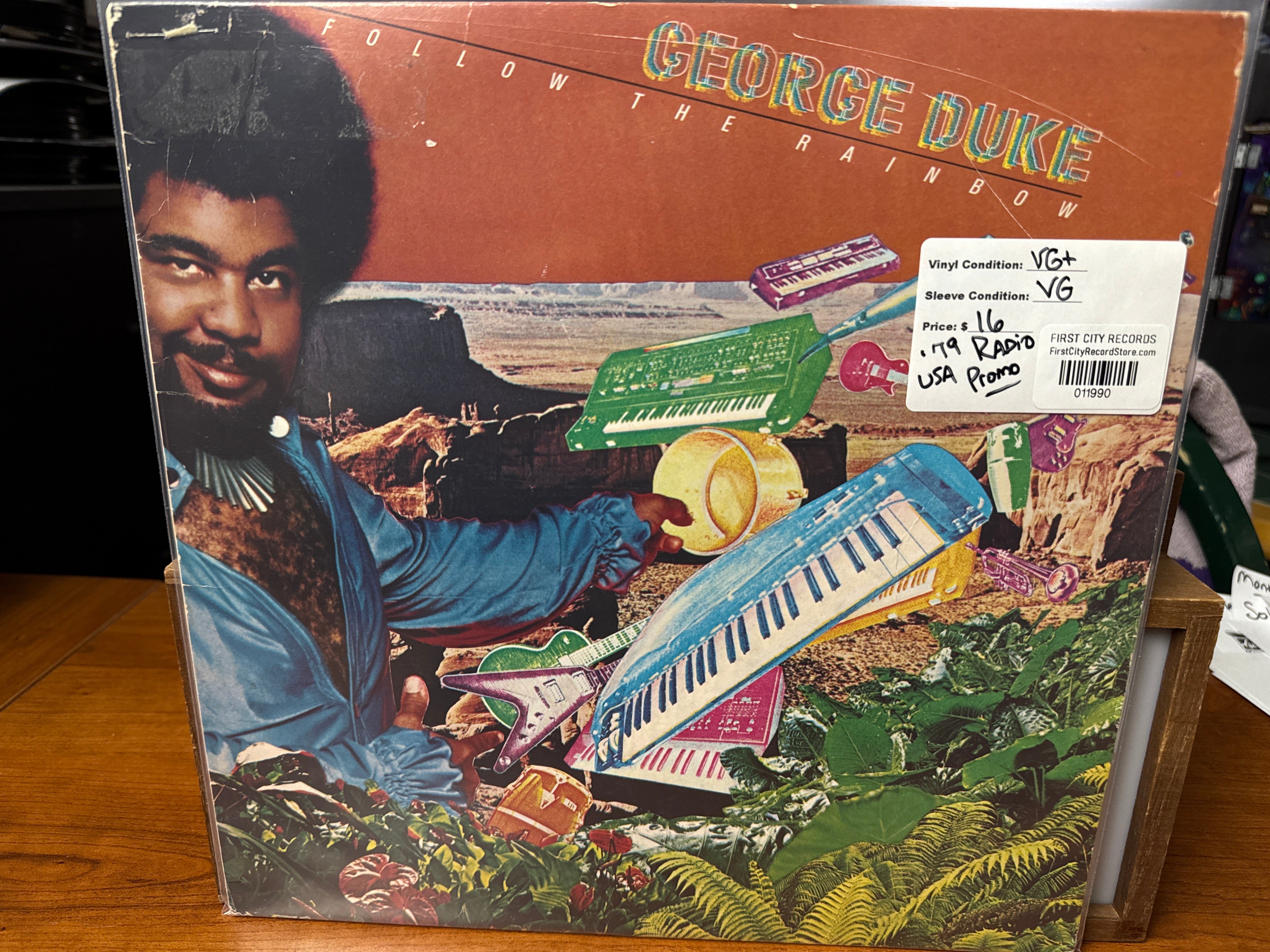 George Duke - Follow The Rainbow (1979, Promo, USED)
