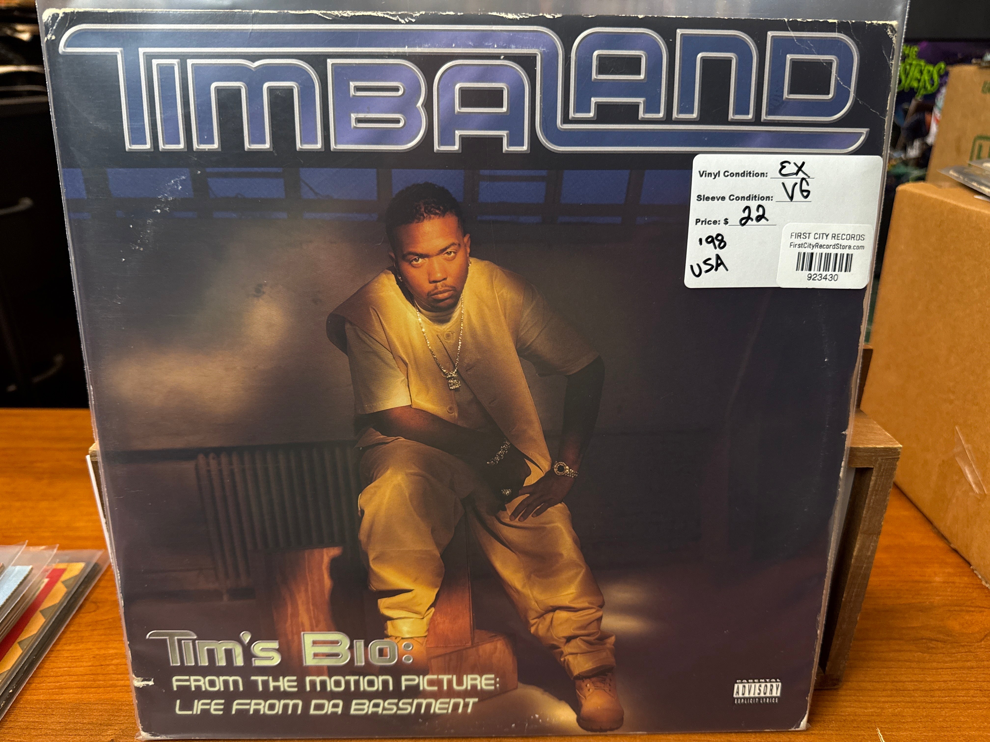 Timbaland - Tim's Bio: Life From Da Bassment (1998, USED)