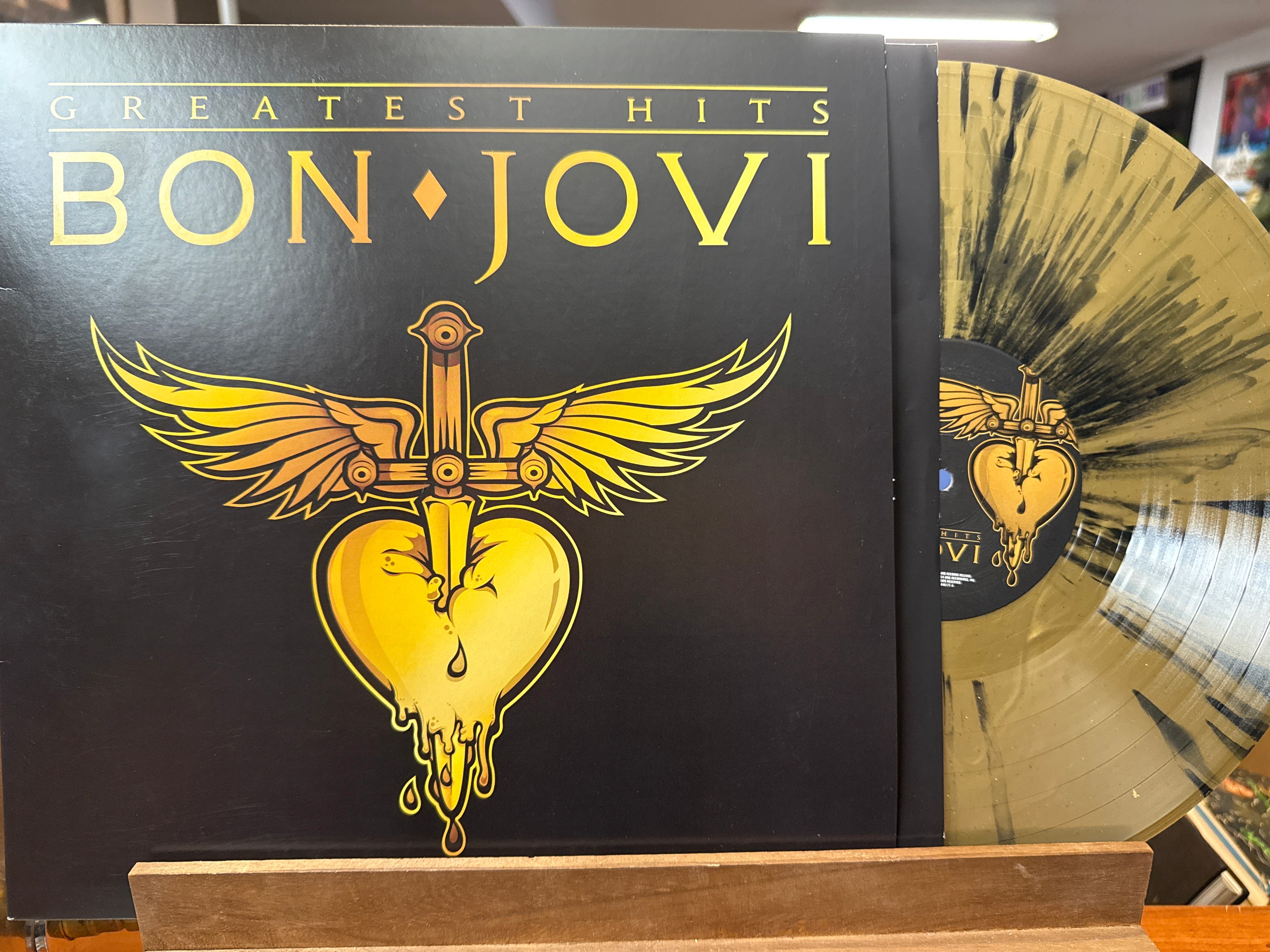 Bon Jovi - Greatest Hits (2024 Splatter Vinyl, USED)