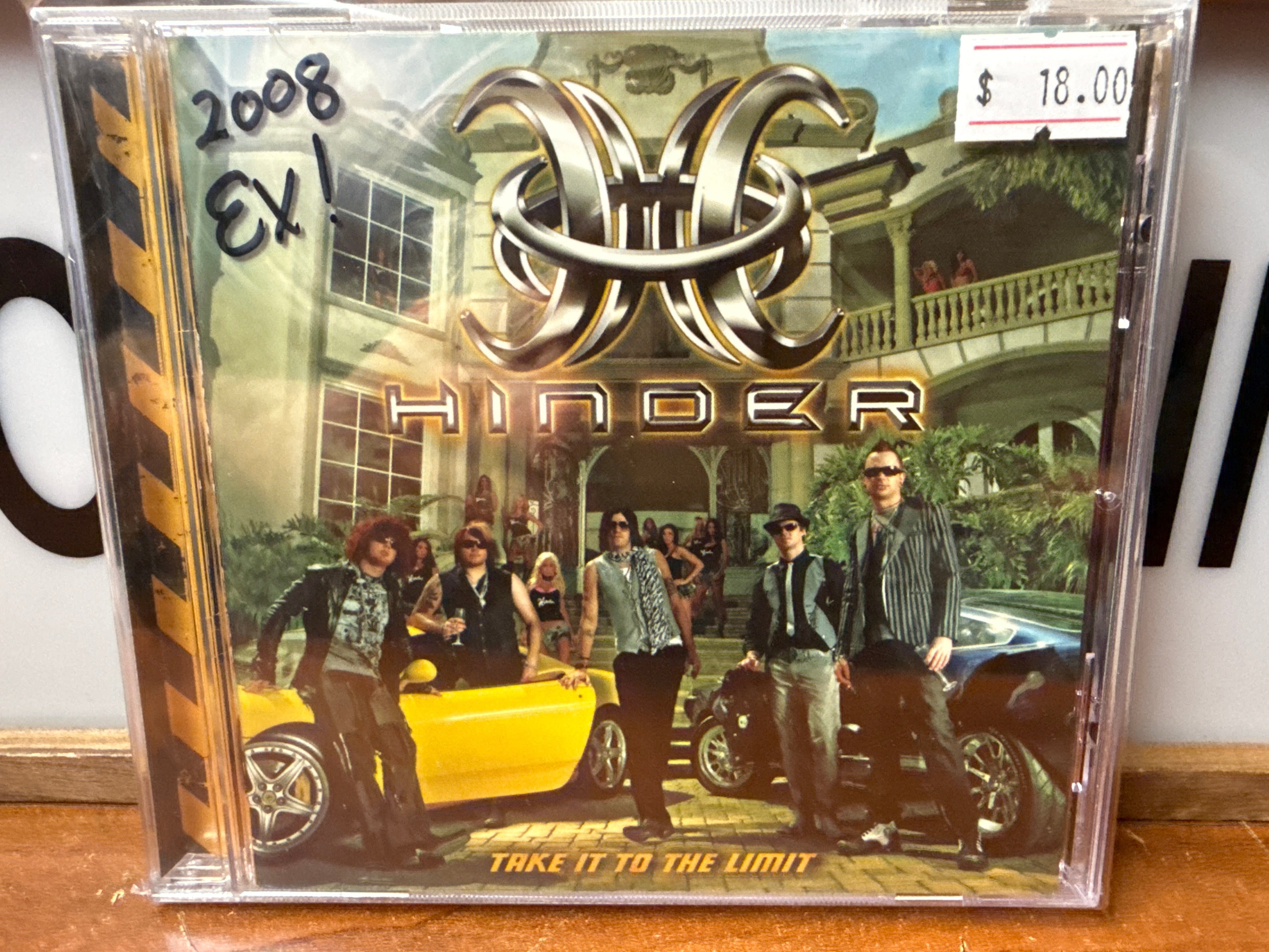 Hinder - Take It To The Limit (2008, CD)