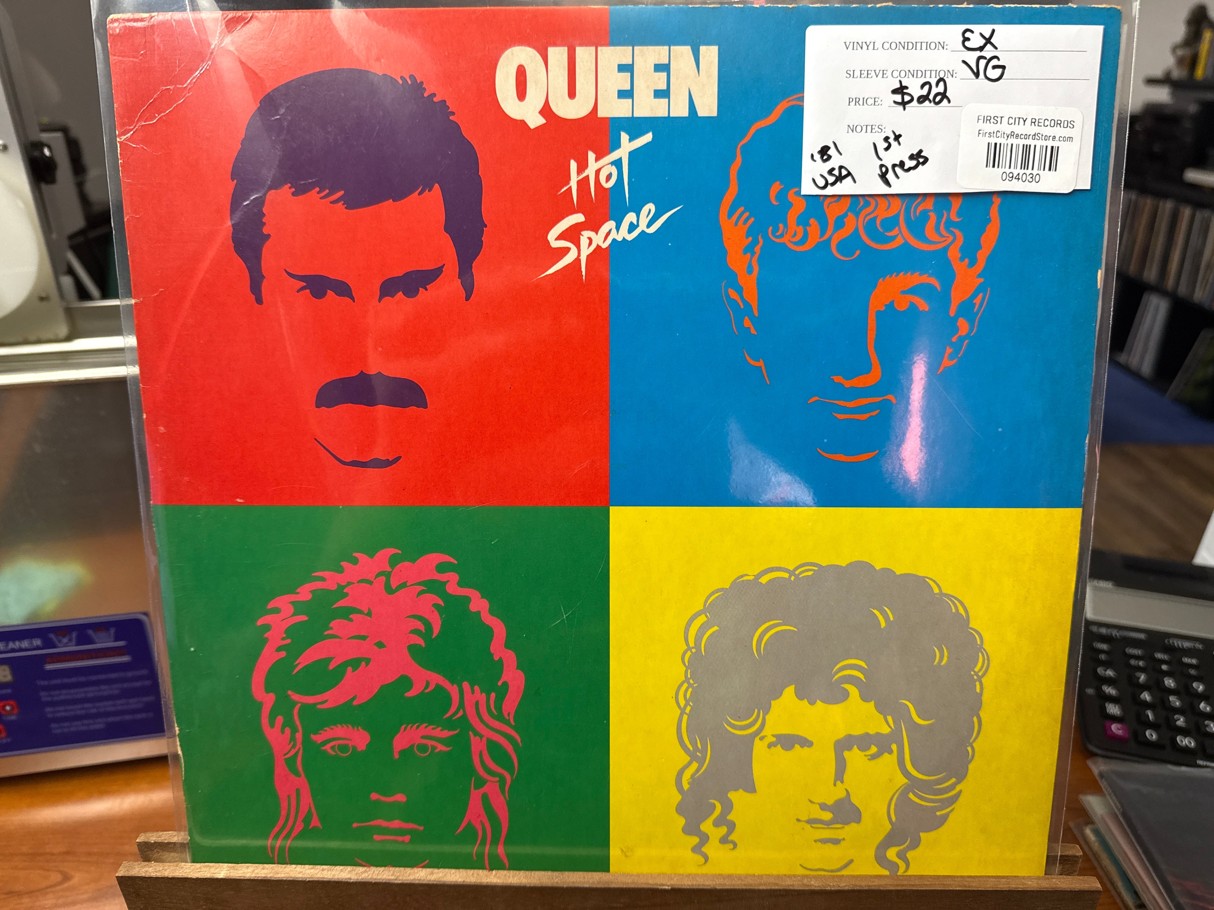Queen - Hot Space (1st Pressing, USED)