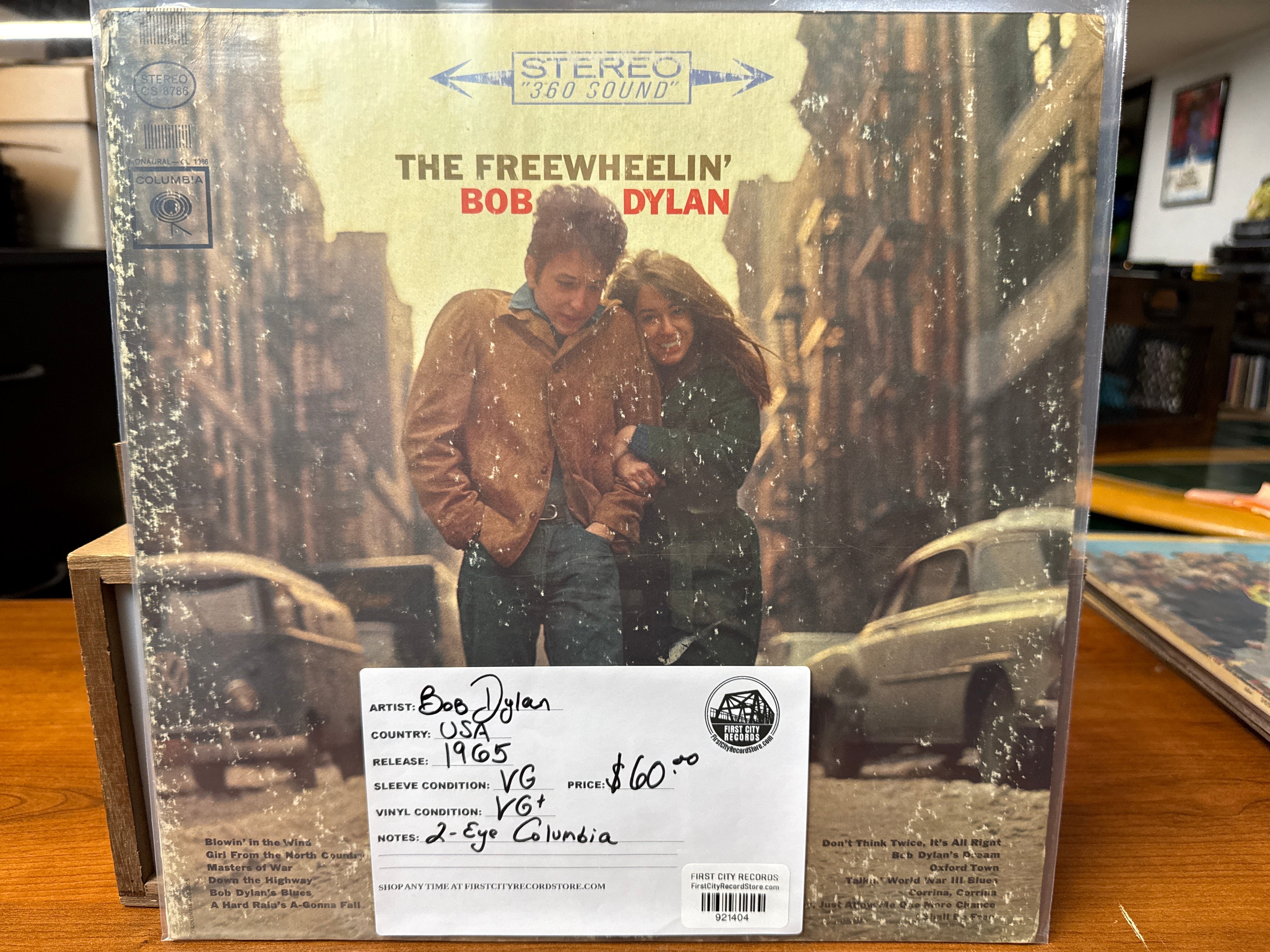 Bob Dylan - Freewheelin' Bob Dylan (1965, USED)