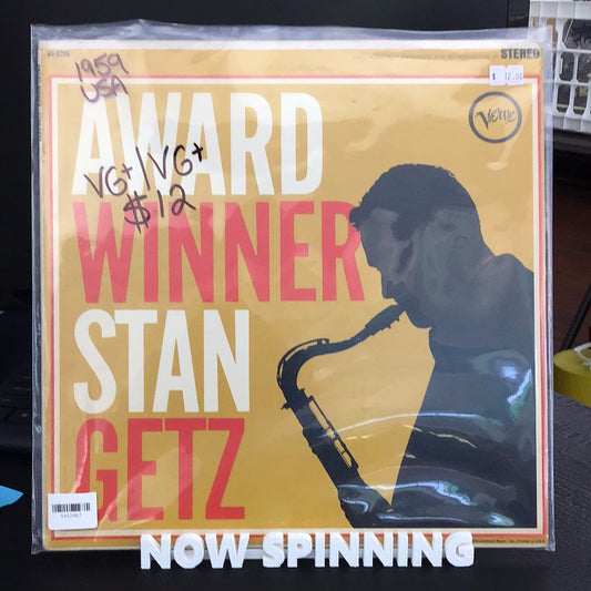 Stan Getz- Award Winner