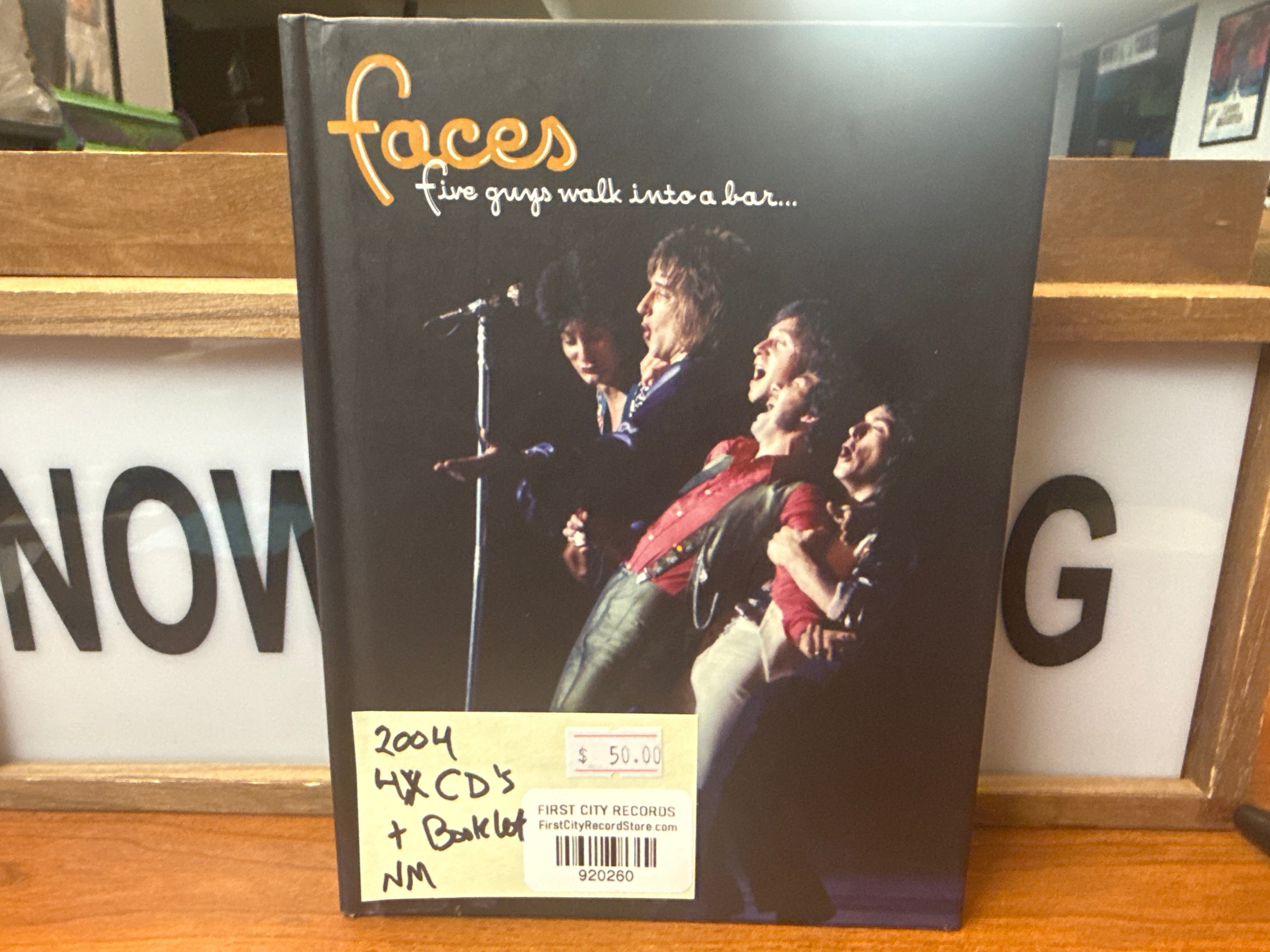 Faces ‎– Five Guys Walk Into A Bar...(4xCD Box Set)