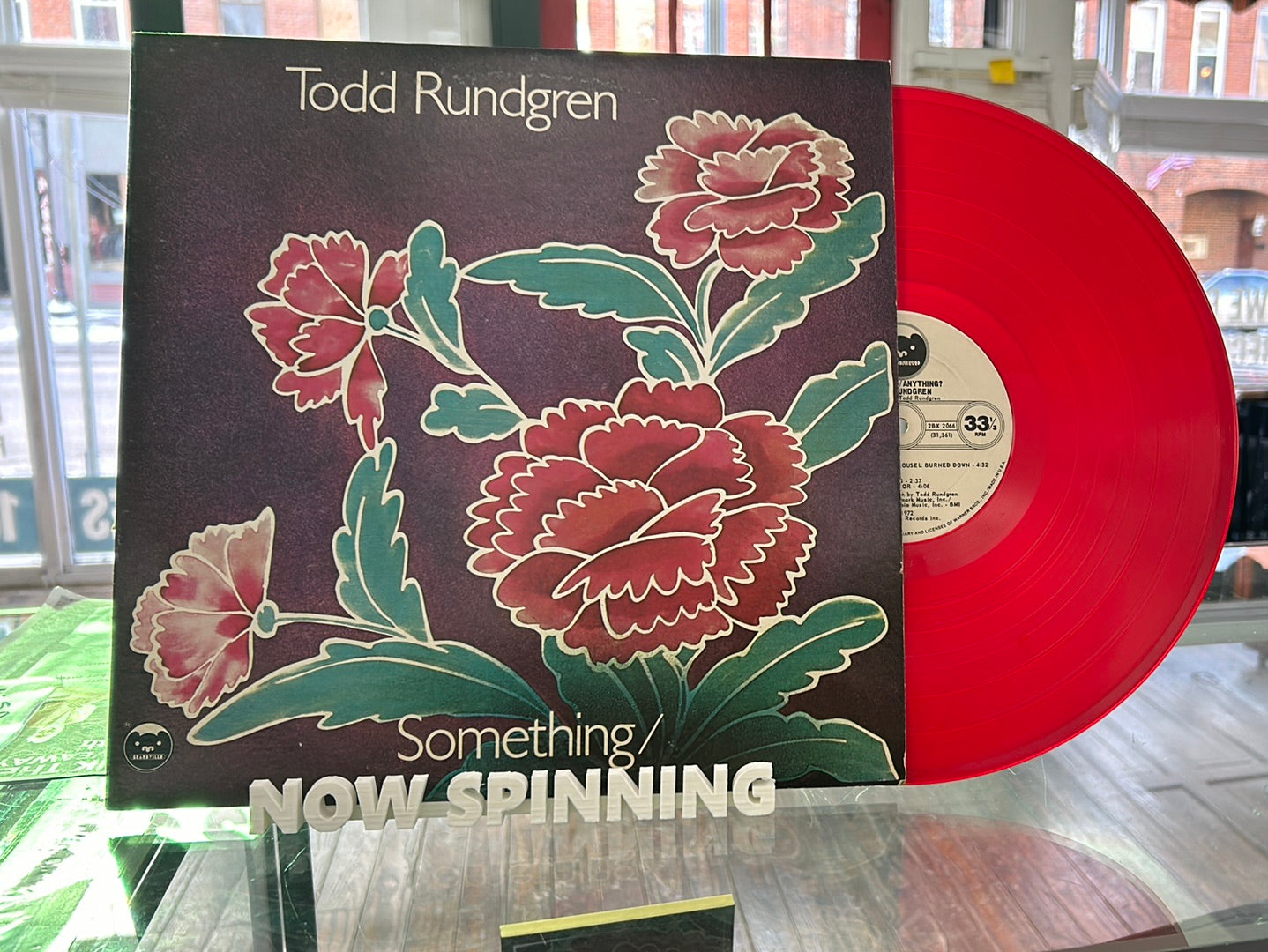 Todd Rundgren - Something (RARE Red & Blue Vinyl, White Label)