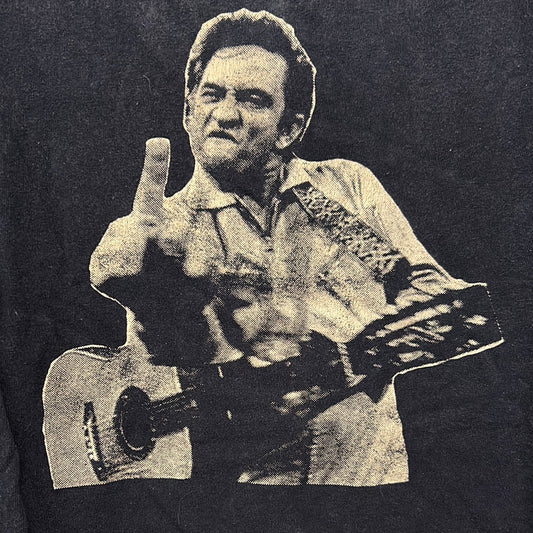 Johnny Cash Middle Finger XL shirt