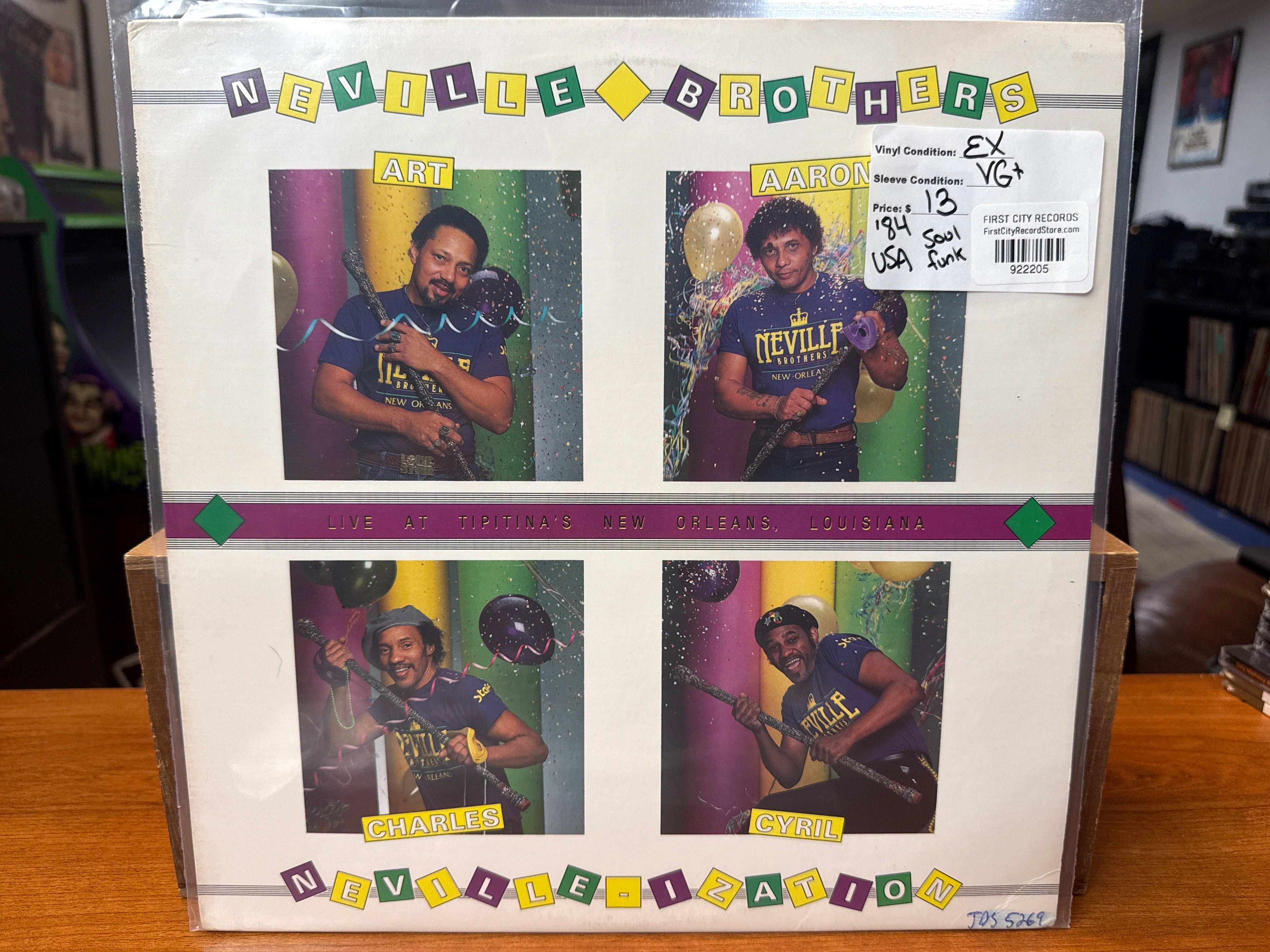 Neville Brothers - Nevilleization (1984, USED)