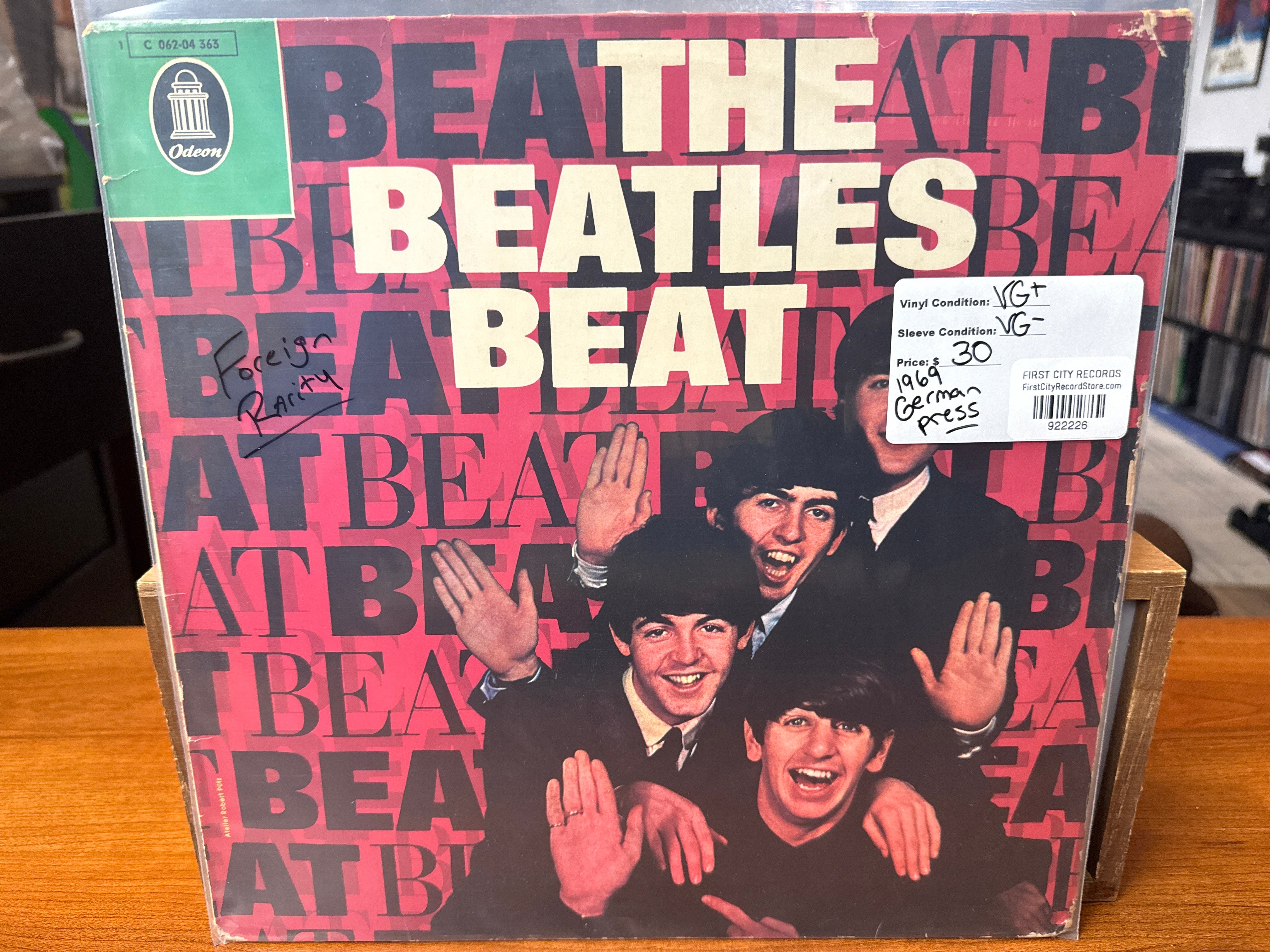 Beatles - The Beatles Beat (1969, German Pressing, USED)