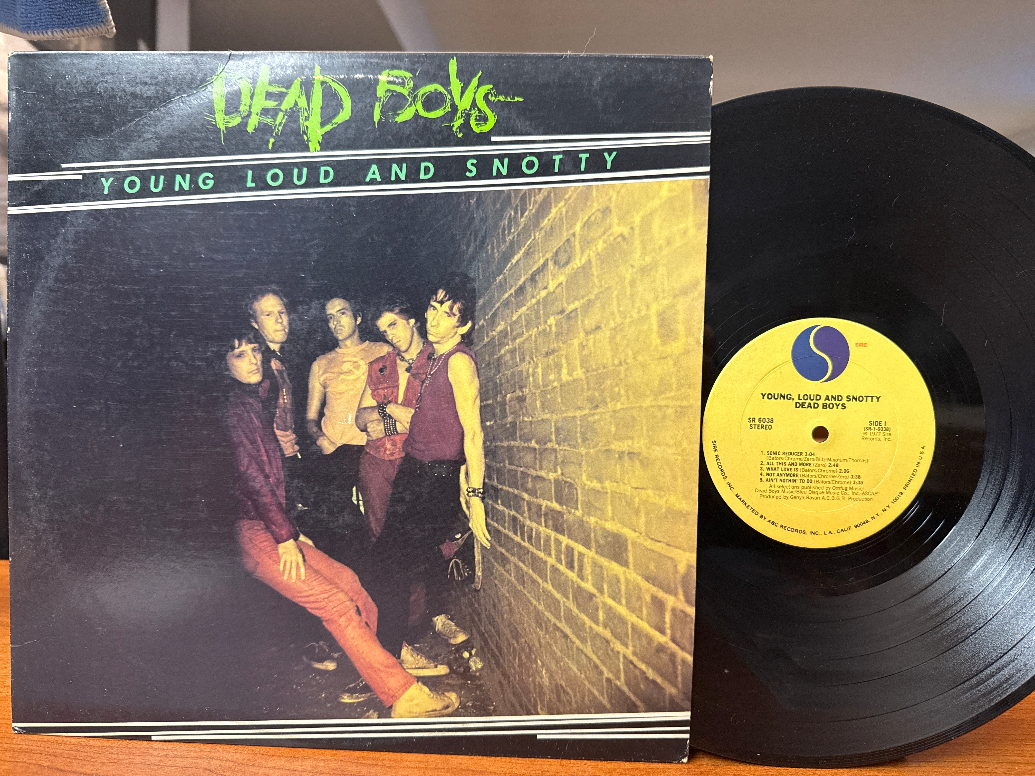 Dead Boys - Young Loud and Snotty (1977, USED)