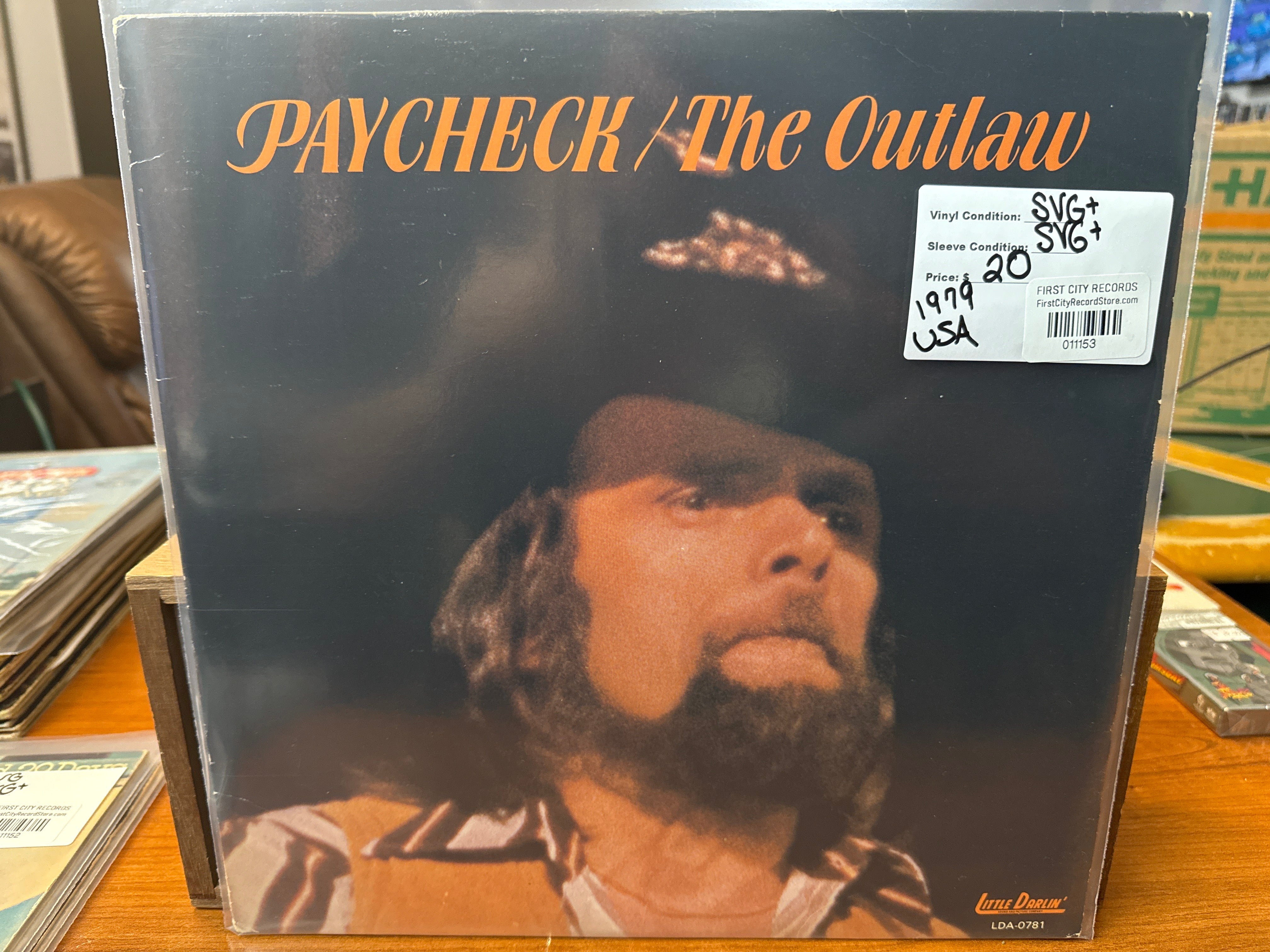 Johnny Paycheck - The Outlaw (1979, USED)
